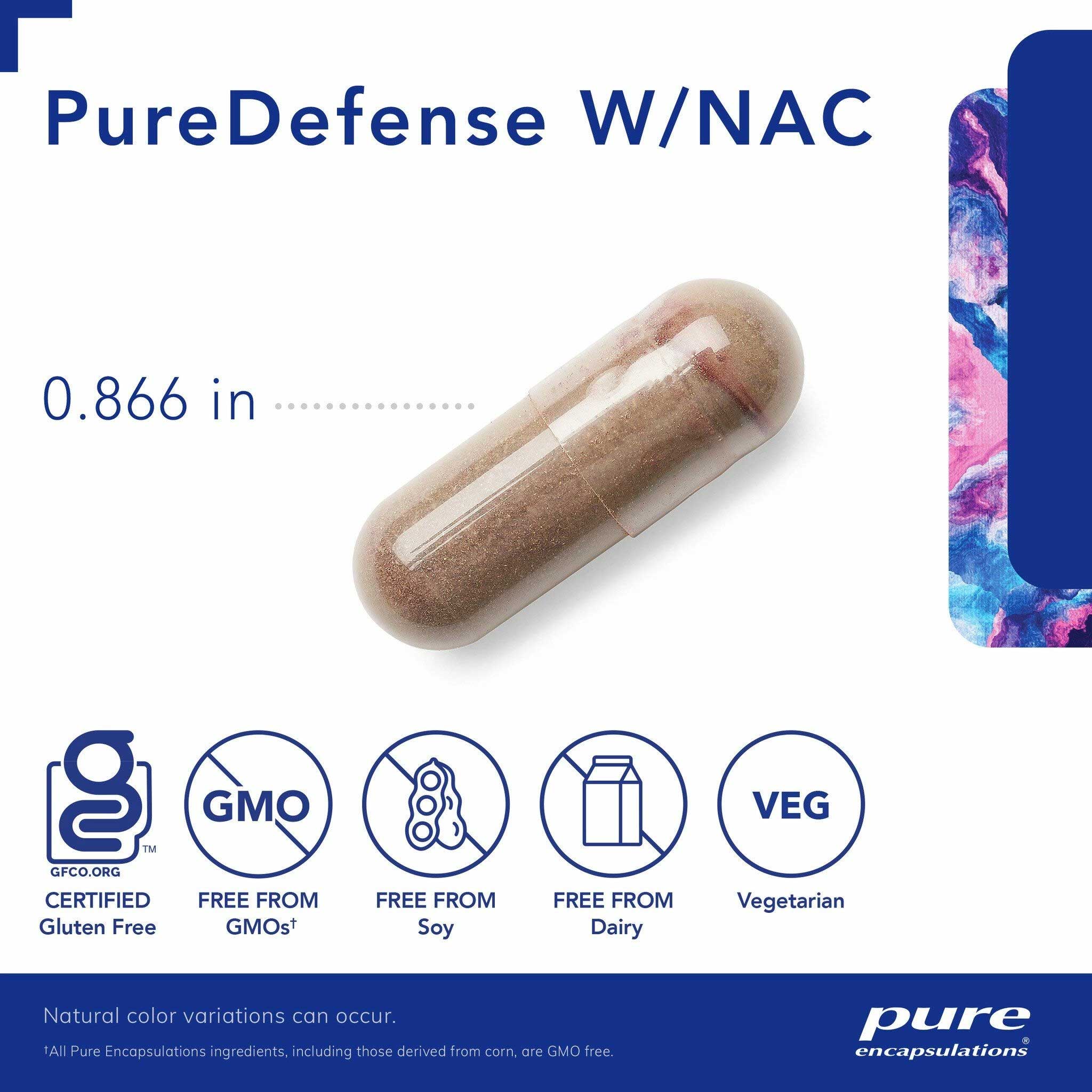 Pure Encapsulations PureDefense with NAC Capsules