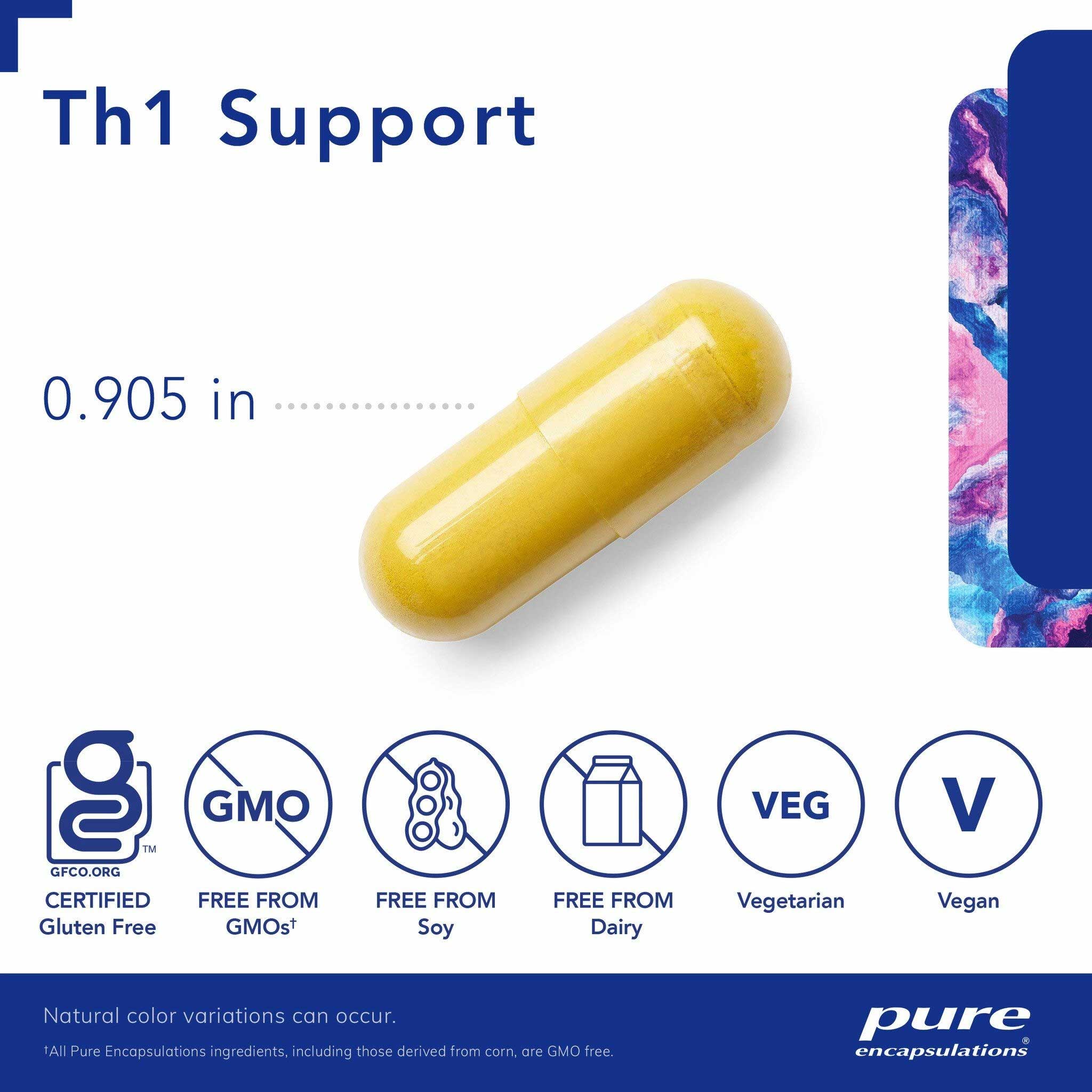 Pure Encapsulations Th1 Support Capsules