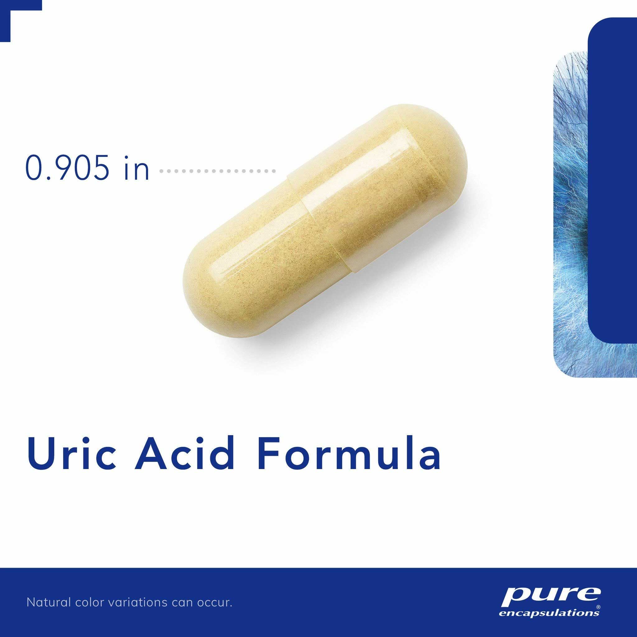 Pure Encapsulations Uric Acid Formula Capsules