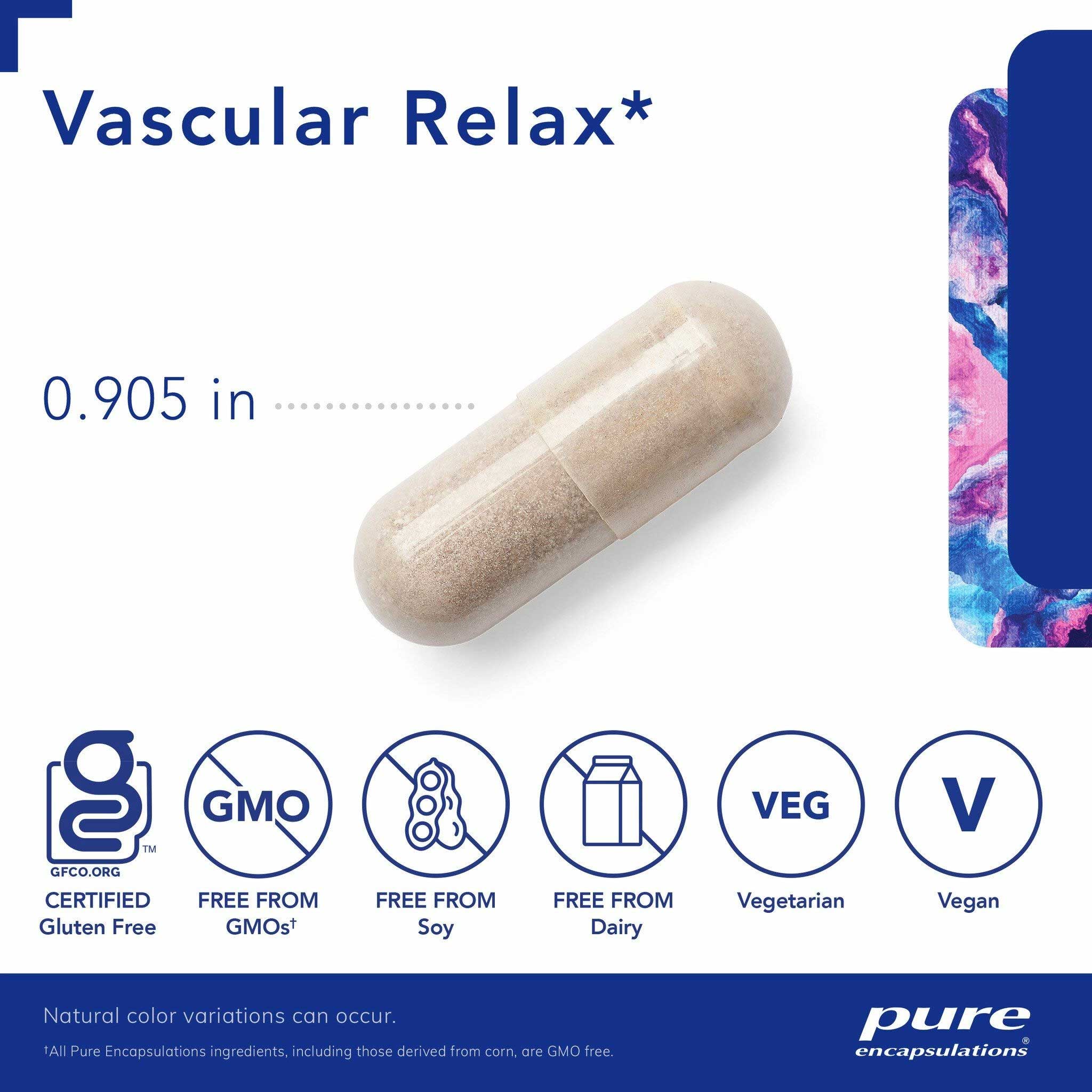 Pure Encapsulations Vascular Relax Capsules
