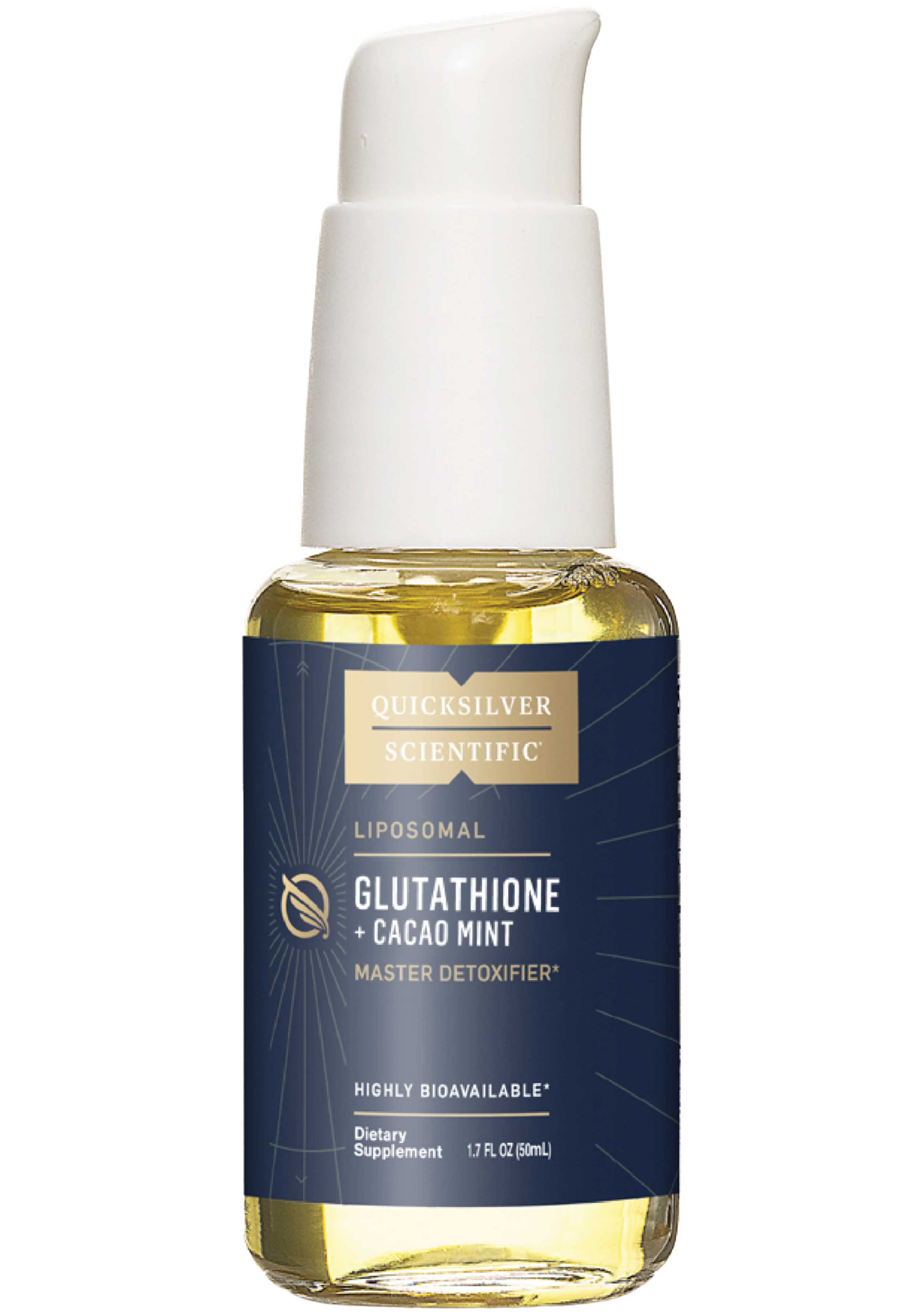 Quicksilver Scientific Liposomal Glutathione+ Cacao Mint