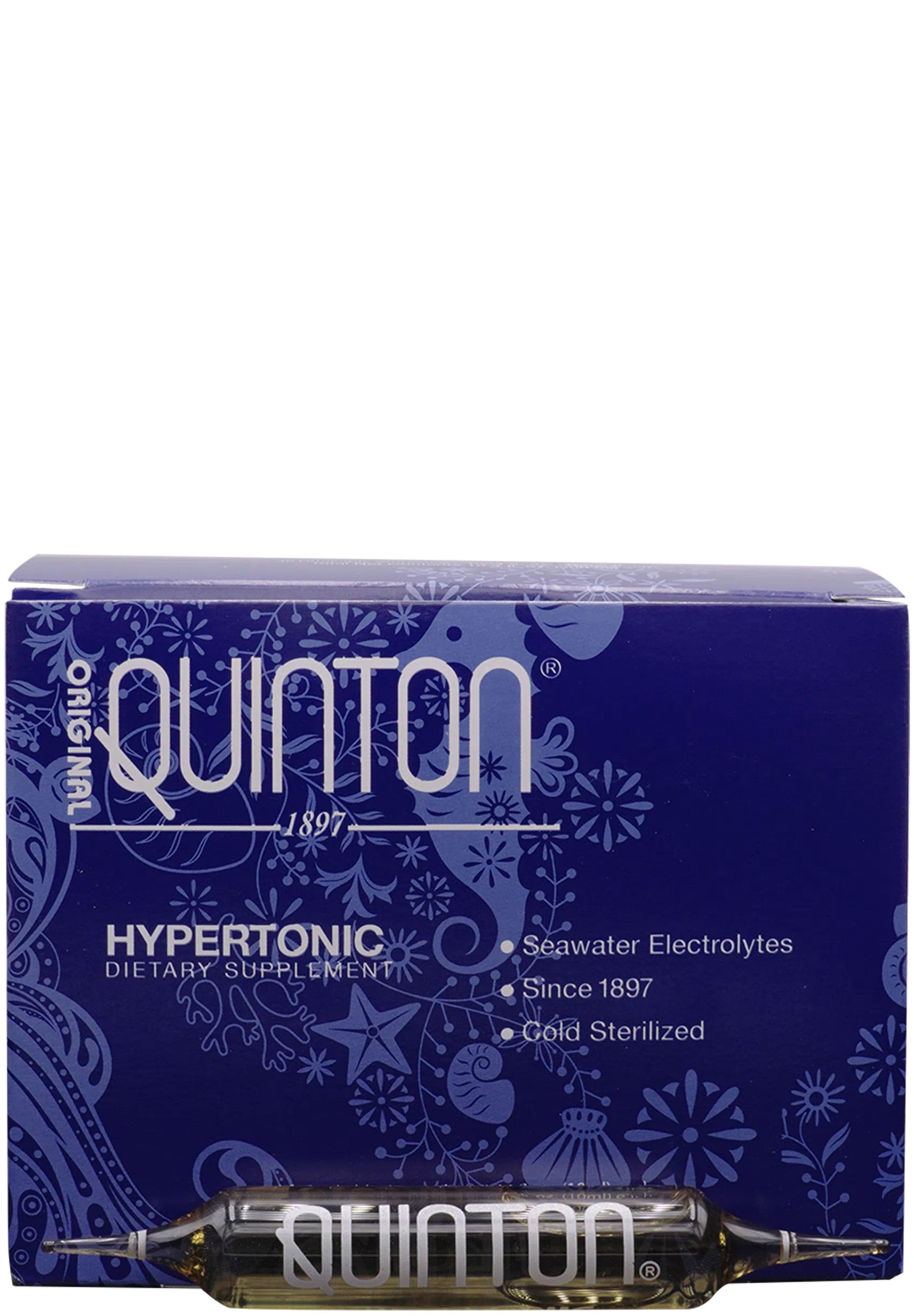 Quicksilver Scientific Original Quinton Hypertonic 3.3 Ampoules 30