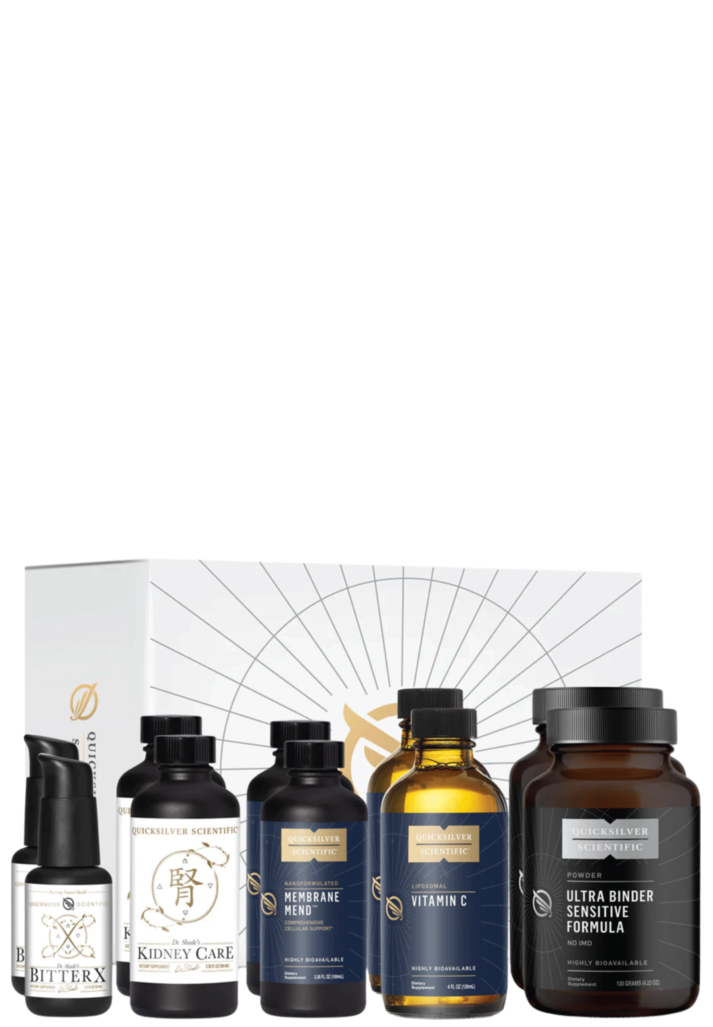 Quicksilver Scientific PreTox System | Gentle Toxin Drainage + Clearing