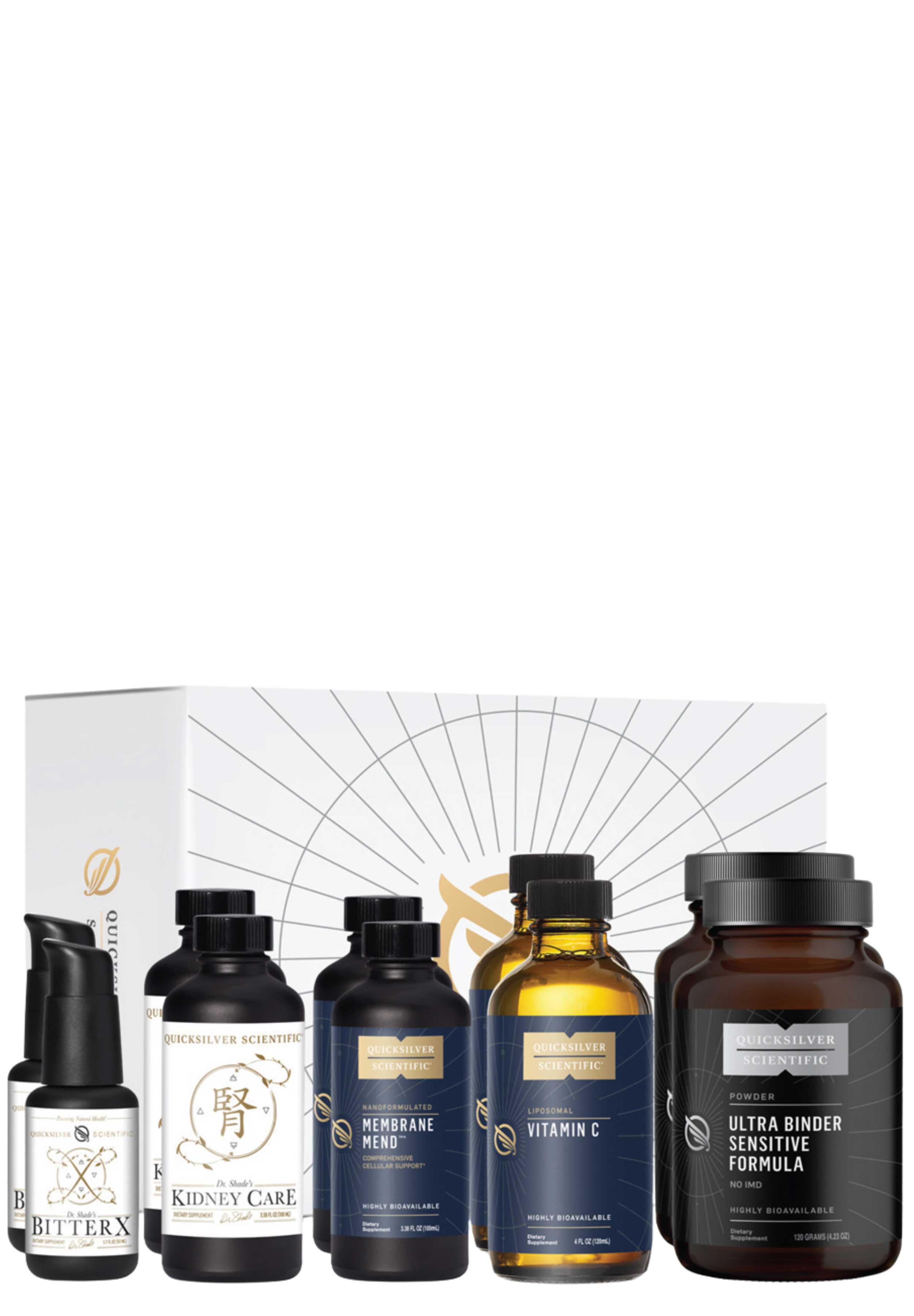 Quicksilver Scientific PreTox System | Gentle Toxin Drainage + Clearing