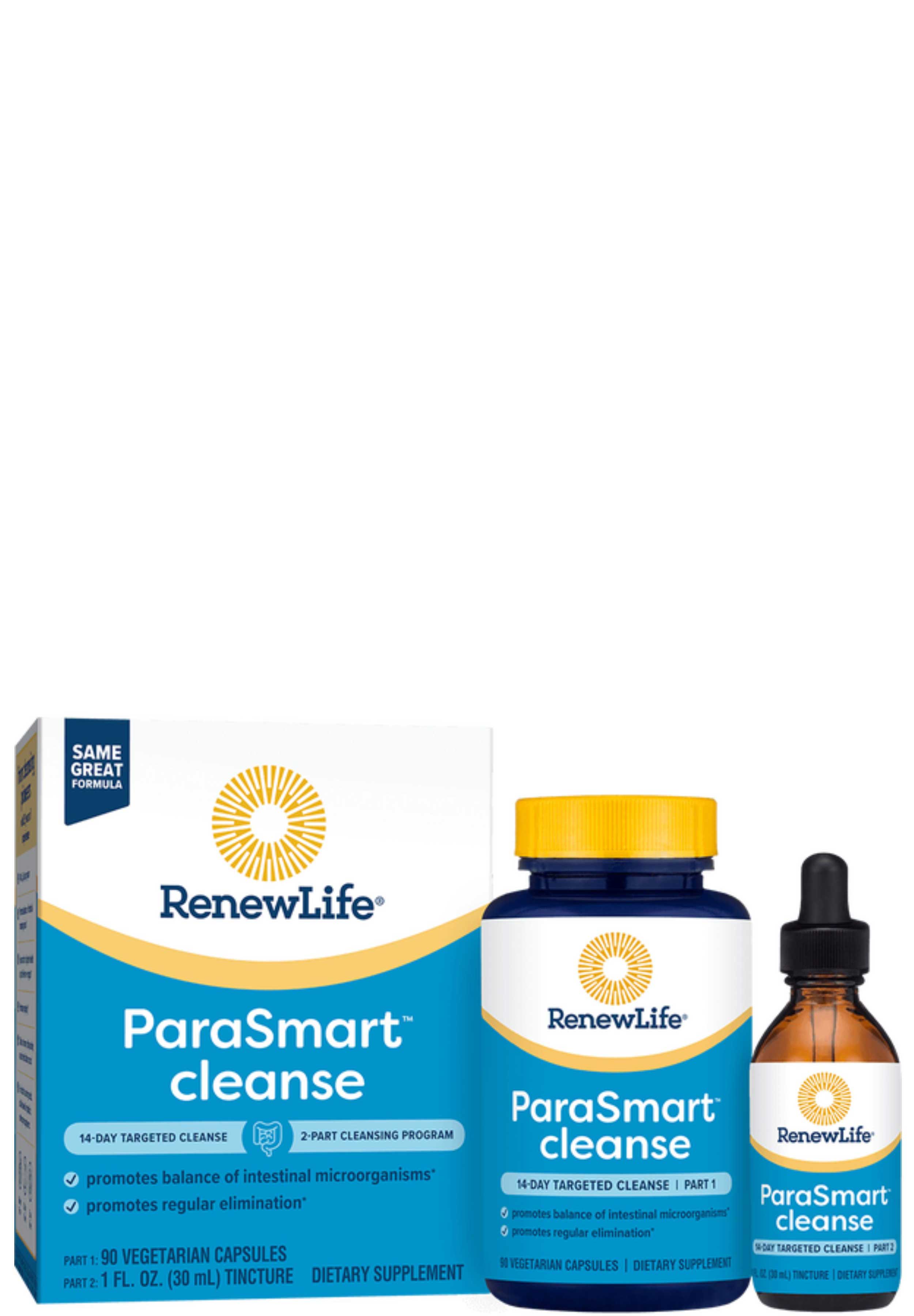 Renew Life ParaSmart™ Cleanse 14-Day Targeted Cleanse 2-Part Kit