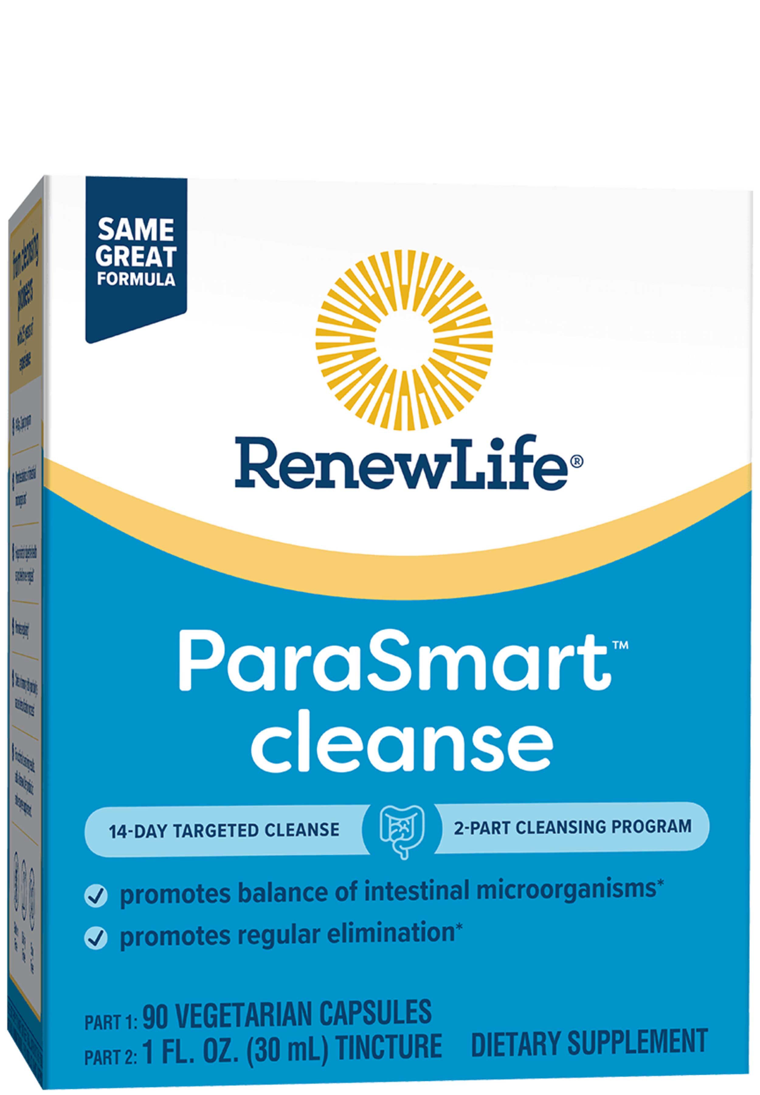 Renew Life Para Smart 14 Day Targeted Cleanse (Formerly 15 Day Program)