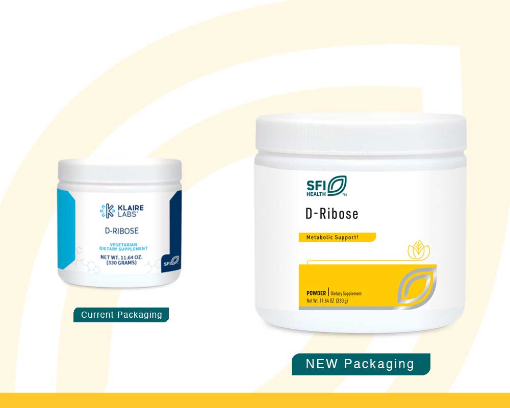 SFI HEALTH (Klaire Labs) D-Ribose Powder New Look