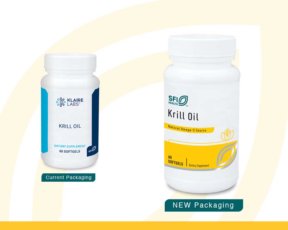 SFI HEALTH (Klaire Labs) Krill Oil New Look