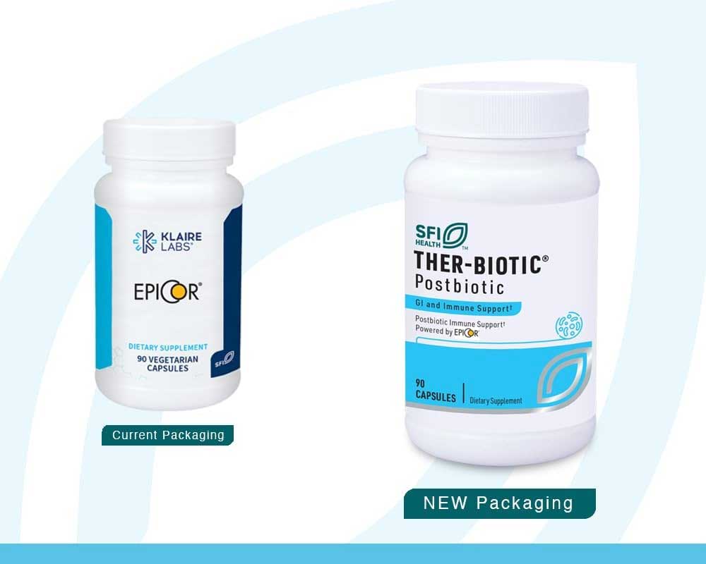 SFI HEALTH (Klaire Labs) Ther-Biotic Postbiotic (Epicor) New Look