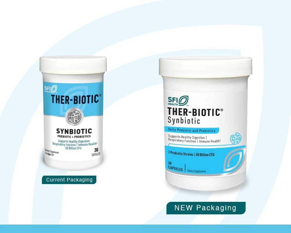 SFI HEALTH (Klaire Labs) Ther-Biotic® Synbiotic New Look