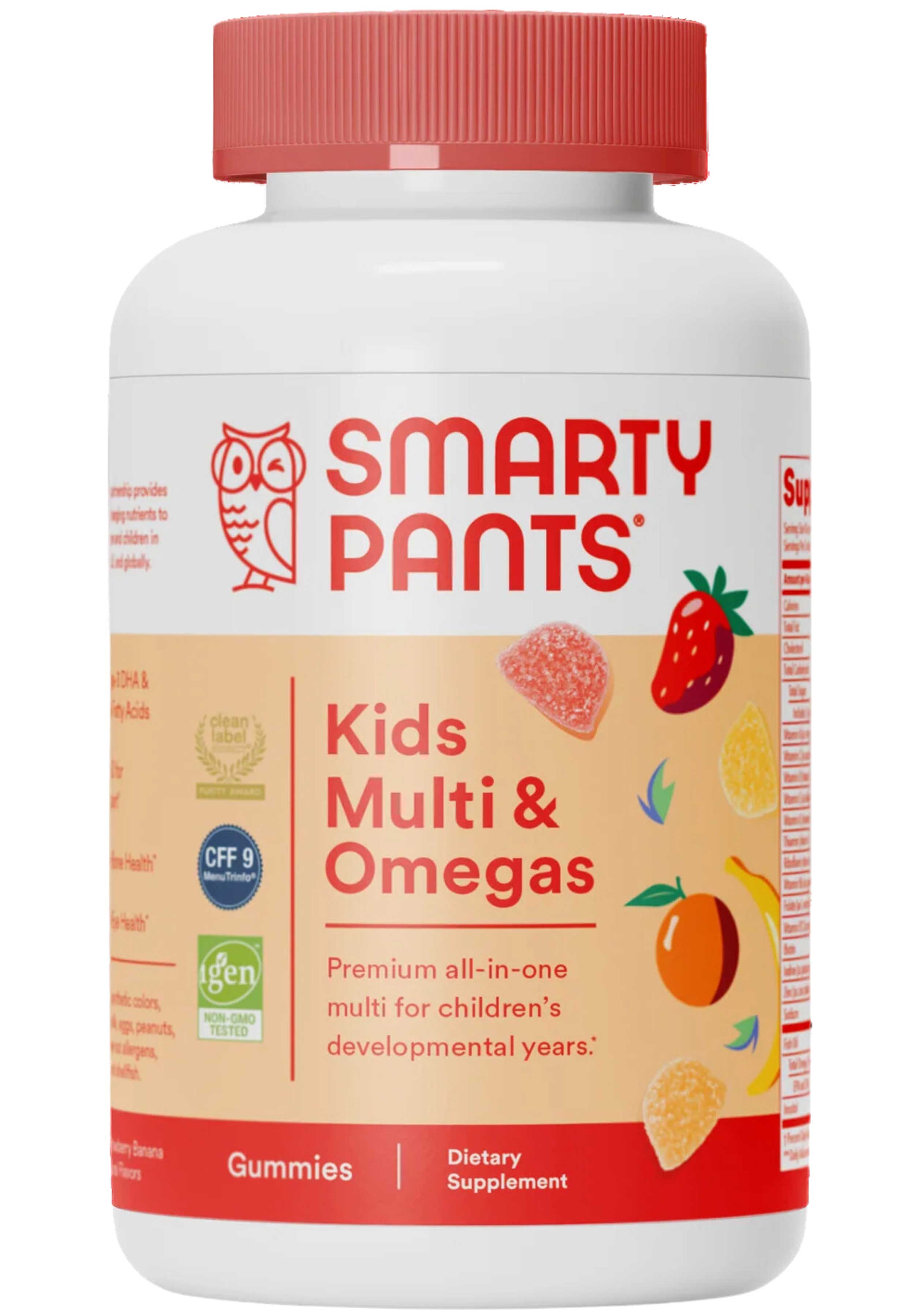 SmartyPants Kids Multi & Omegas (Formerly Kids Formula)