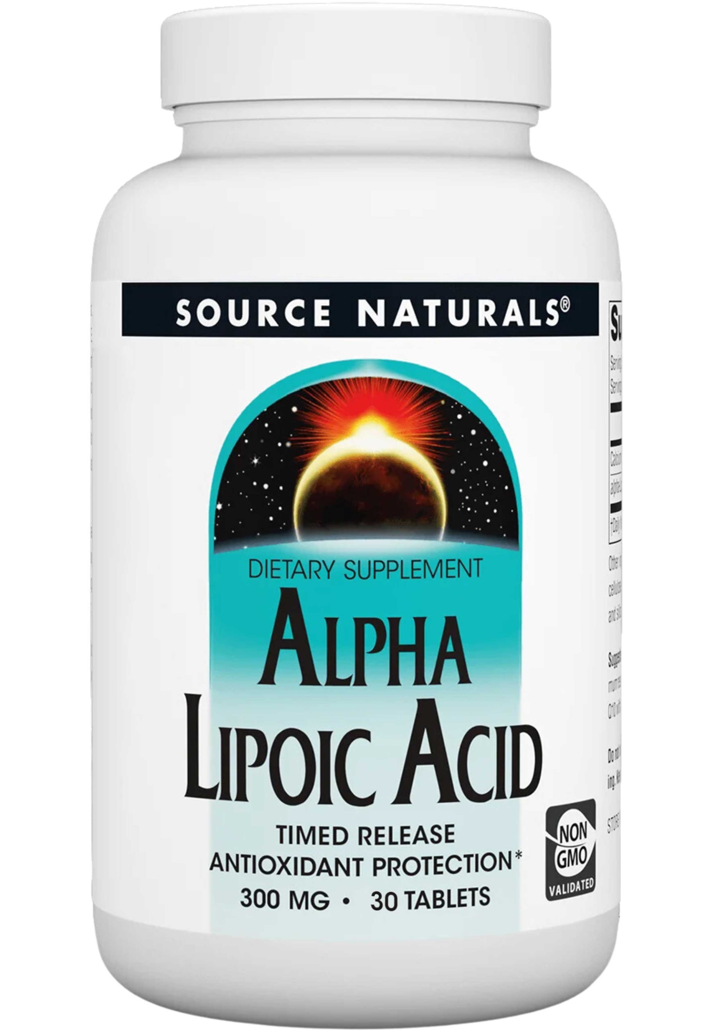 Source Naturals Alpha-Lipoic Acid Timed Release 300 mg