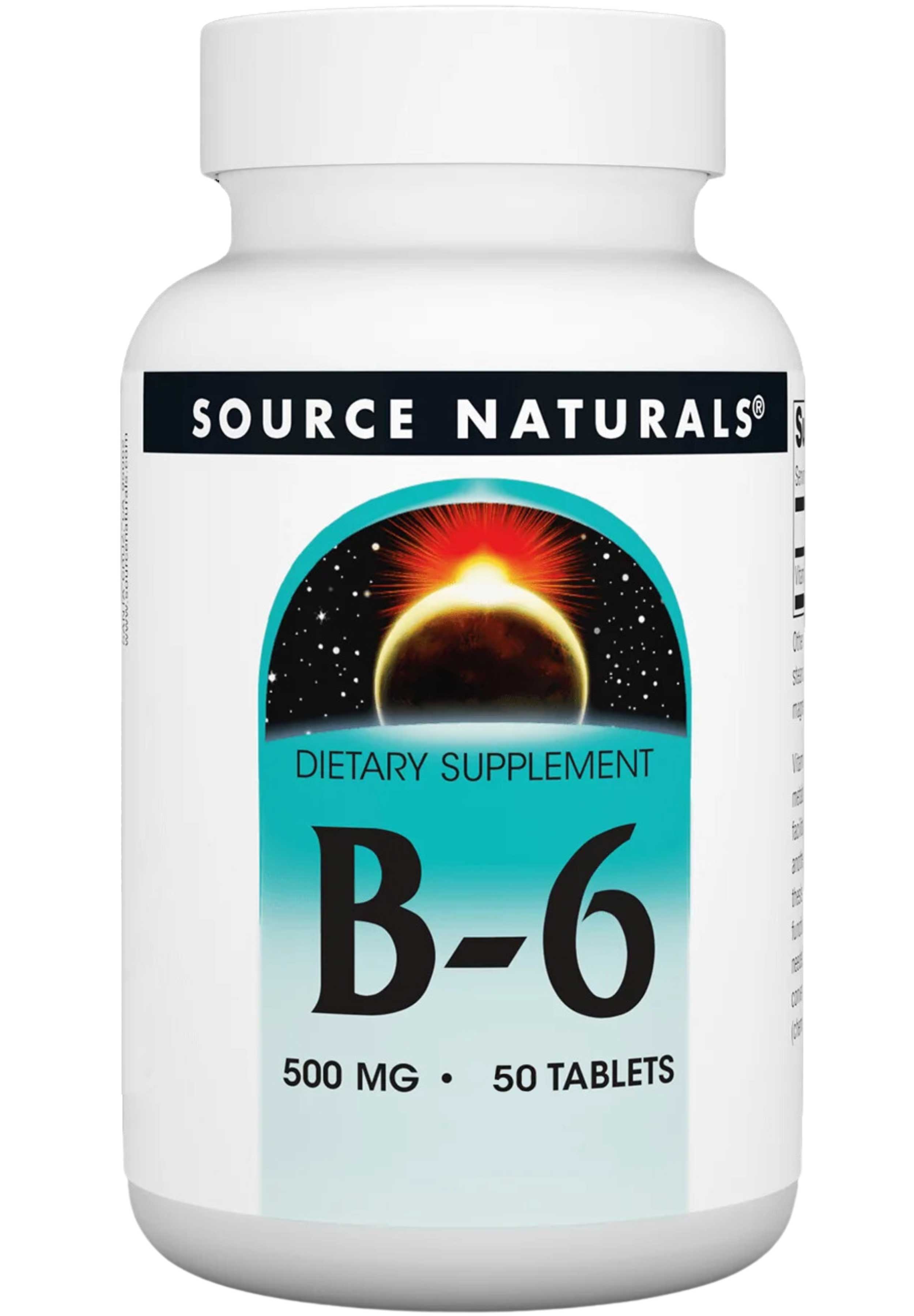 Source Naturals B-6 500 mg