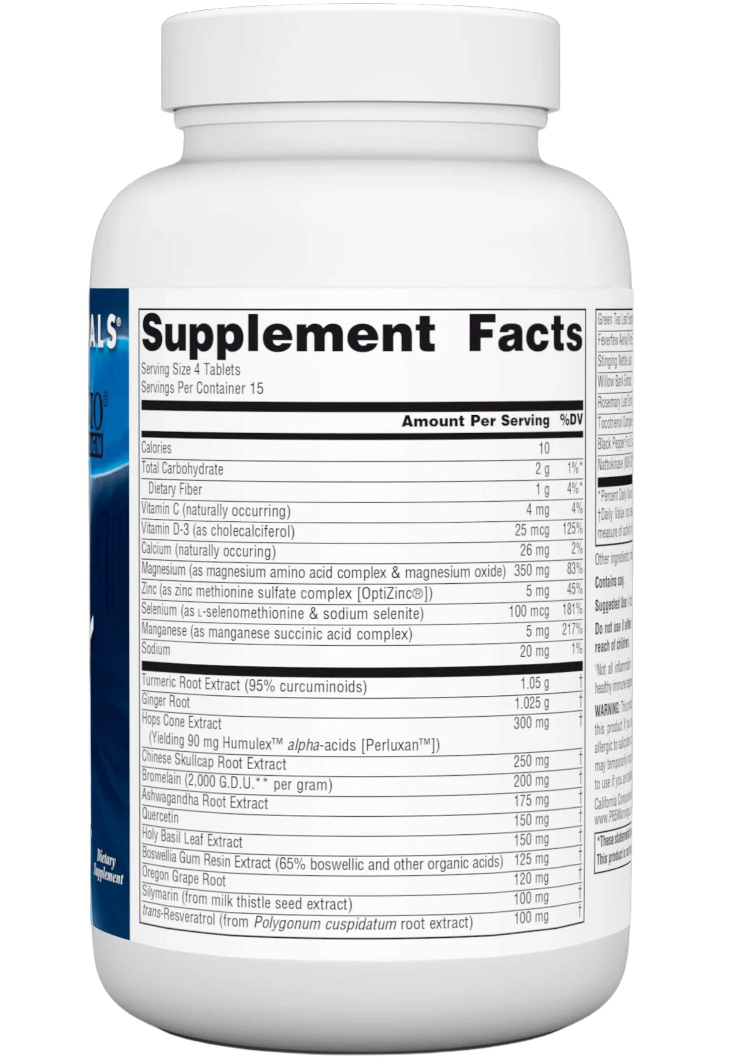 Source Naturals Inflama-Rest Ingredients