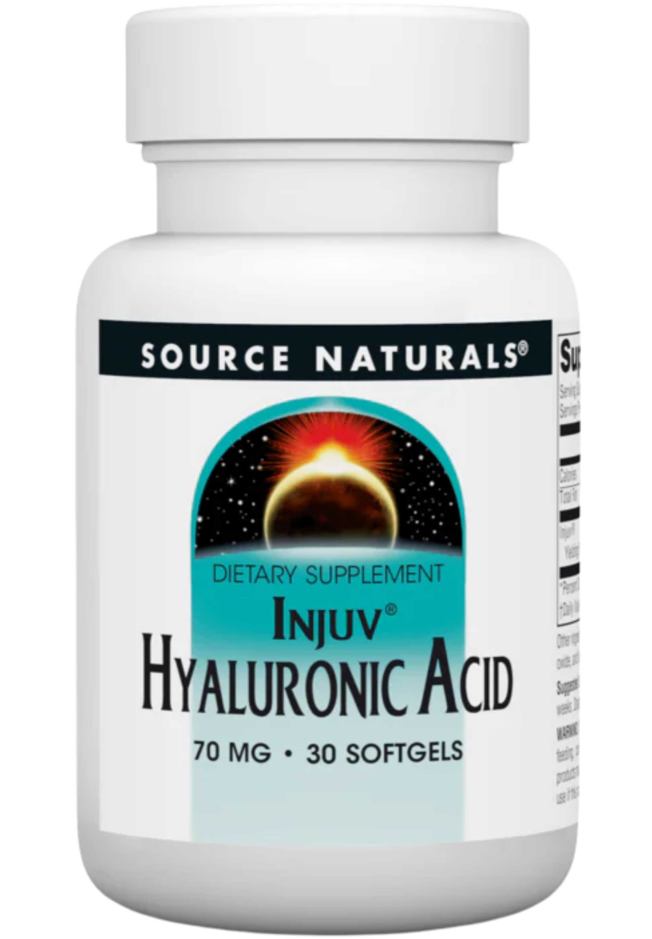 Source Naturals Injuv® Hyaluronic Acid 70 mg