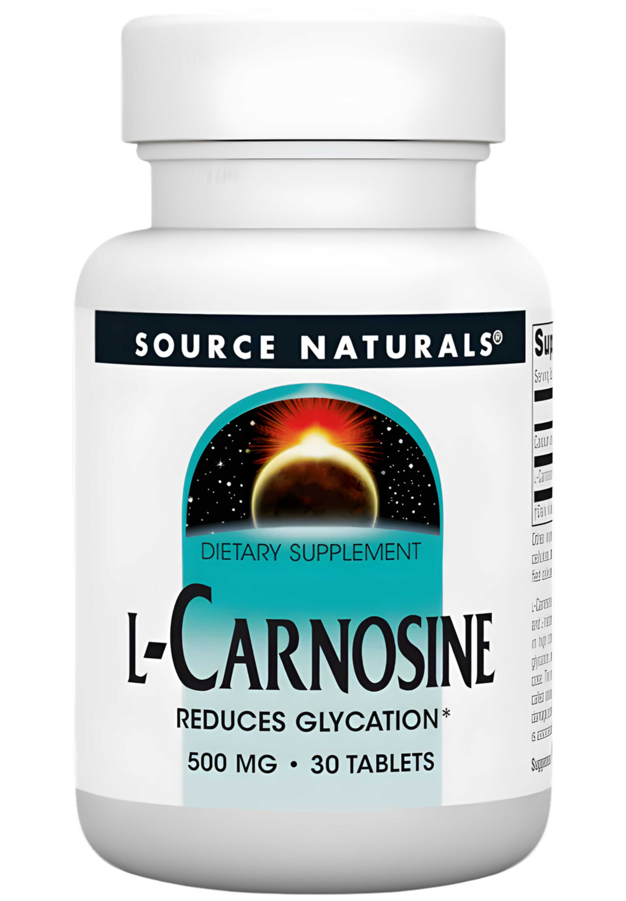 Source Naturals L-Carnosine 500 mg