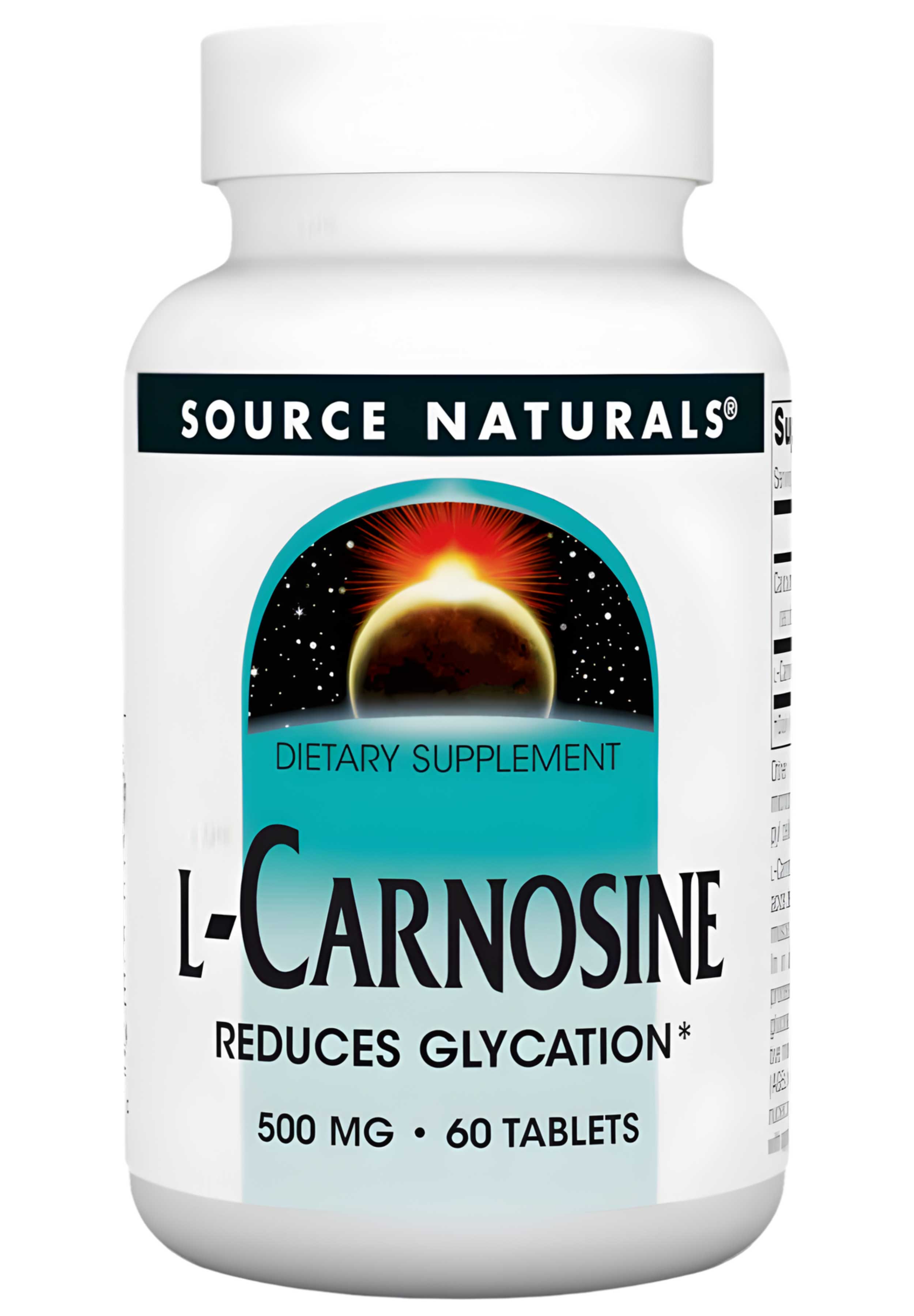 Source Naturals L-Carnosine 500 mg
