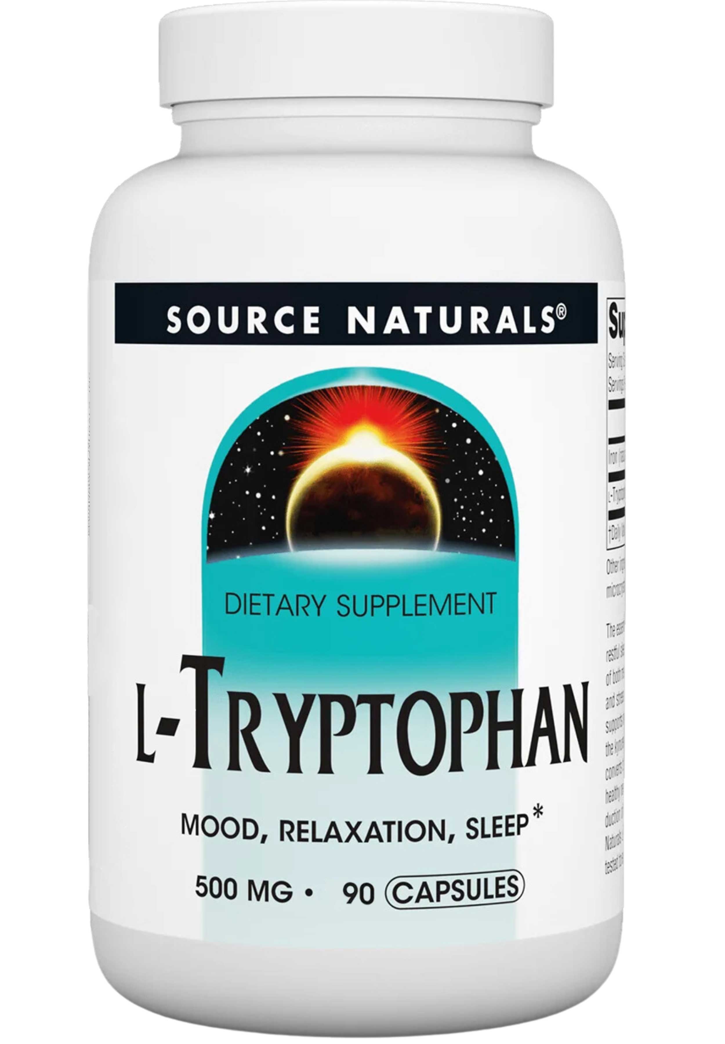 Source Naturals L-Tryptophan 500 mg