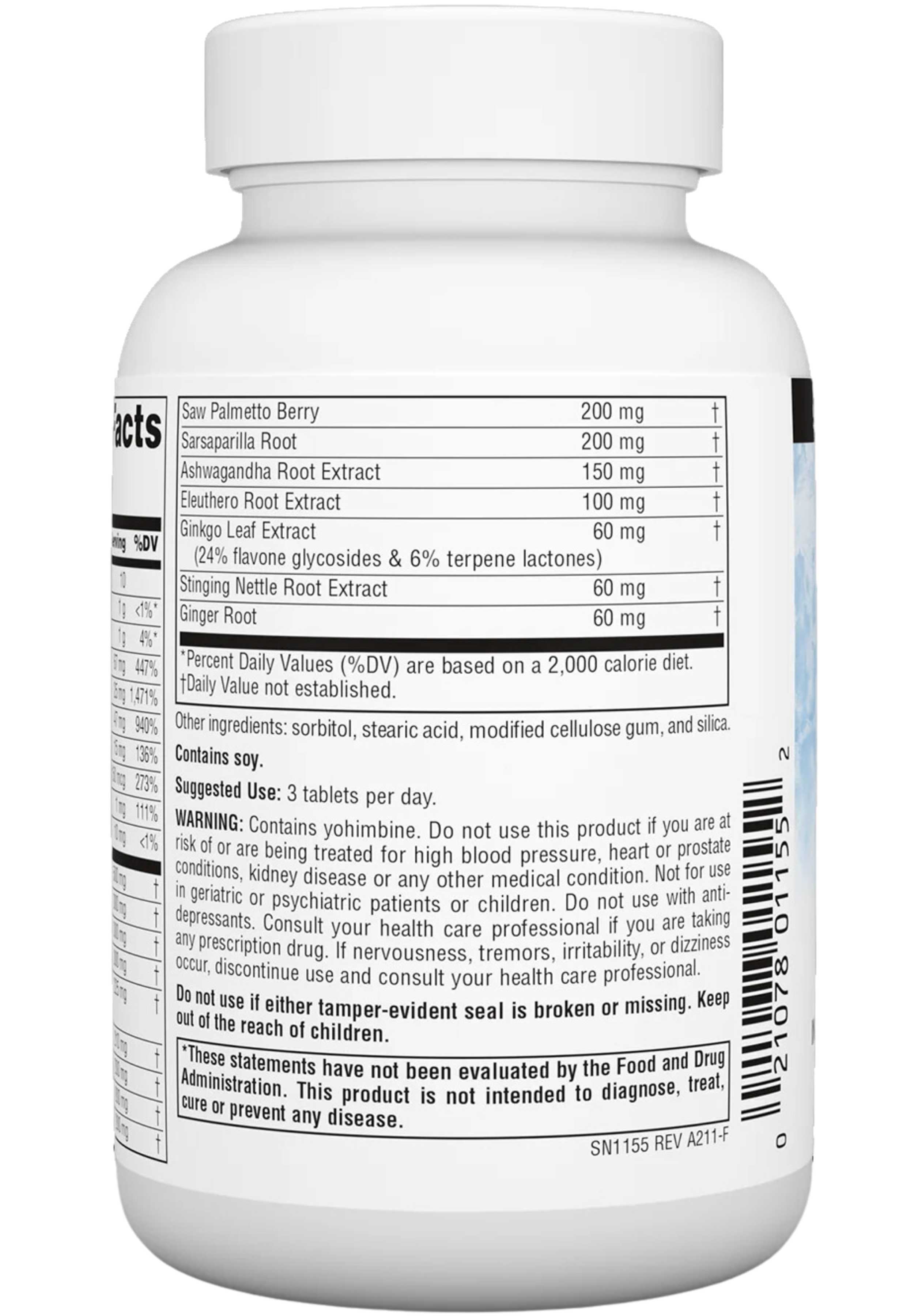 Source Naturals Male Response Ingredients