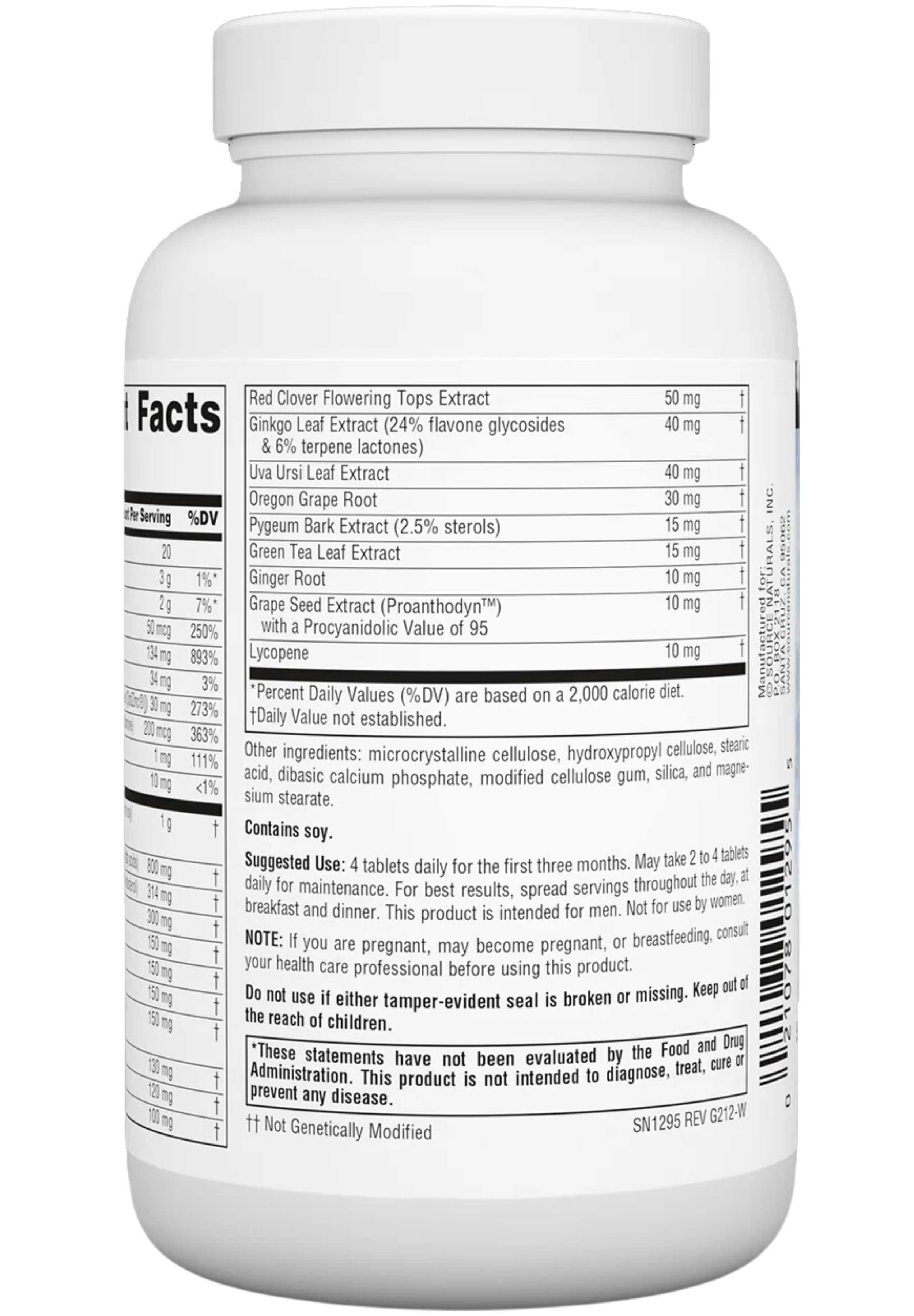 Source Naturals Prosta-Response Ingredients