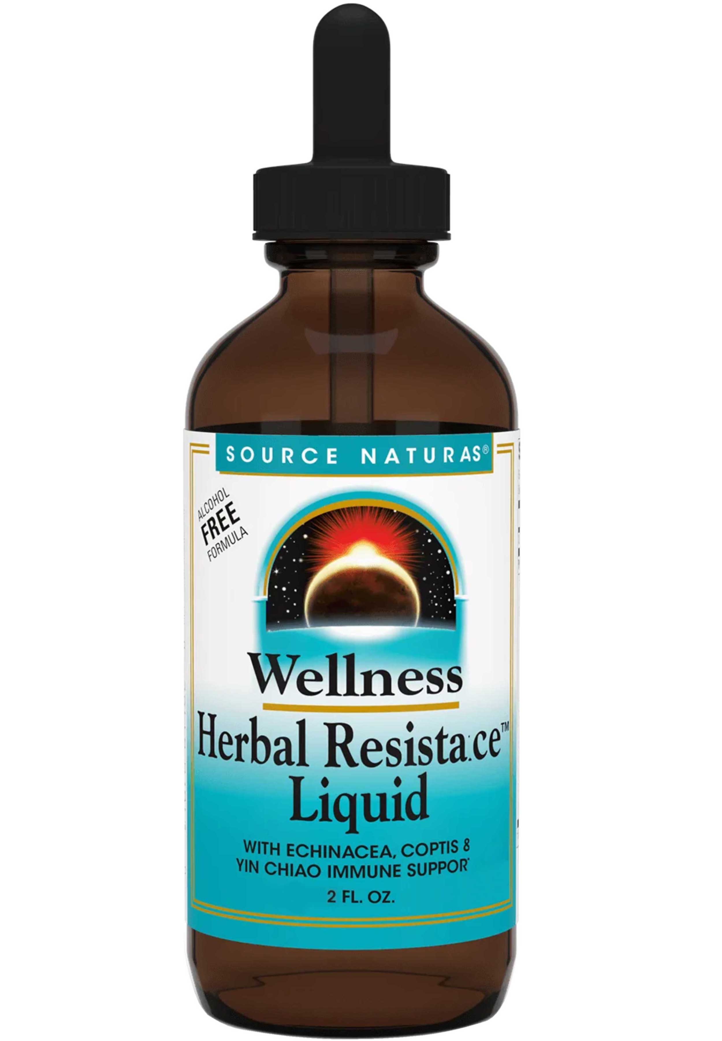 Source Naturals Wellness Herbal Resistance Alcohol Free