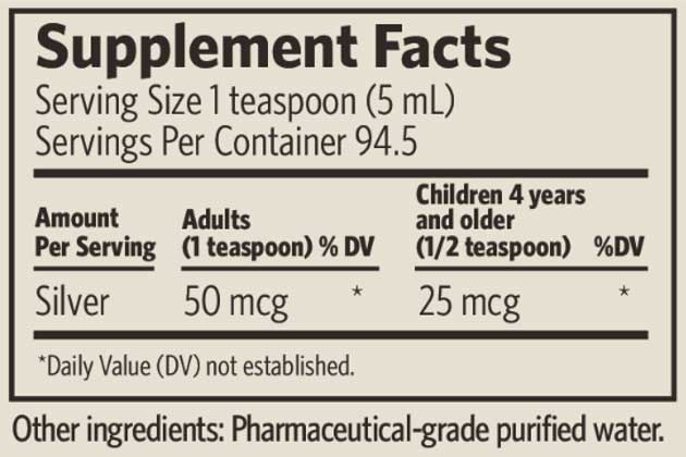 Sovereign Silver Bio-Active Silver Hydrosol