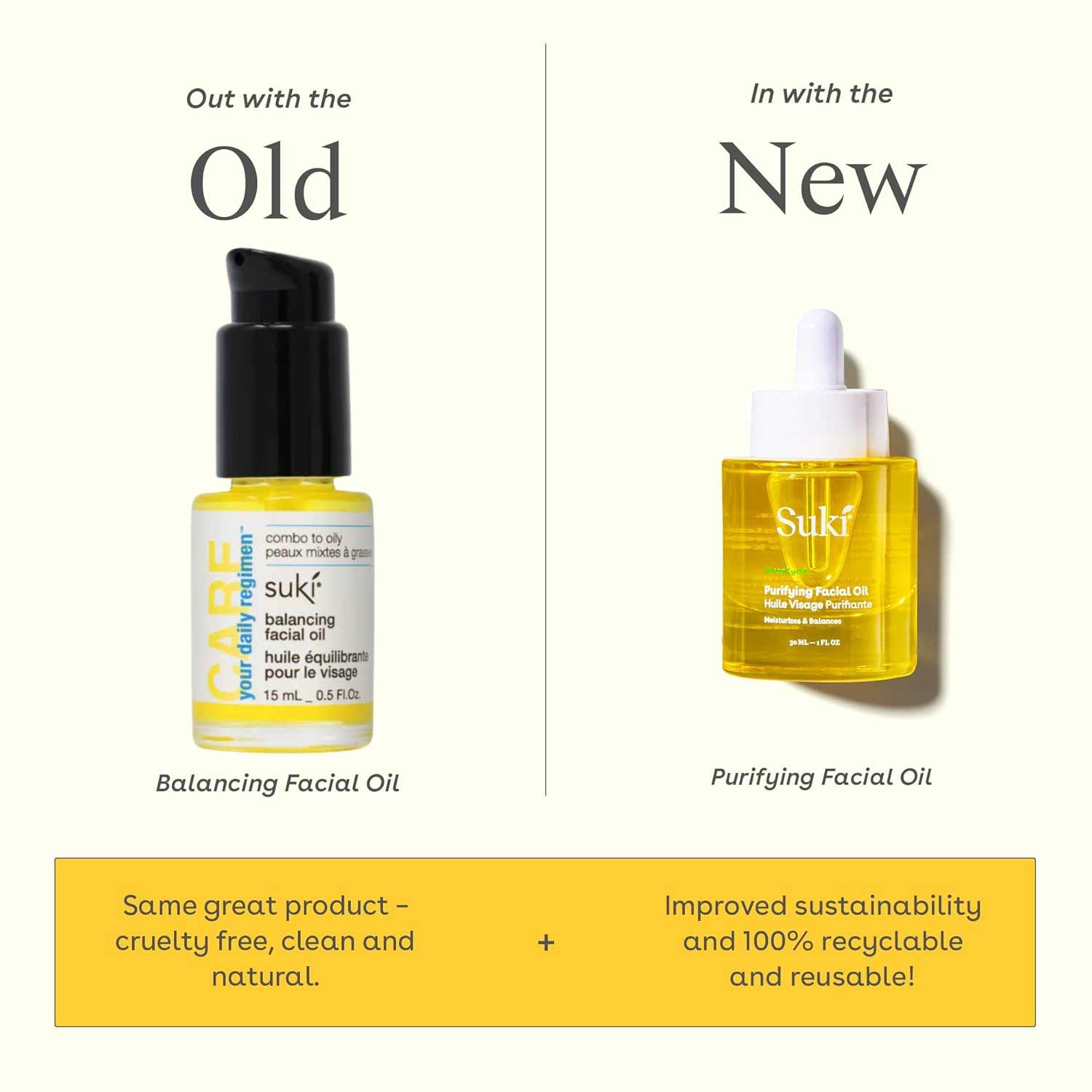 Suki Purifying Facial Oil (Formerly Balancing Facial Oil) New Look
