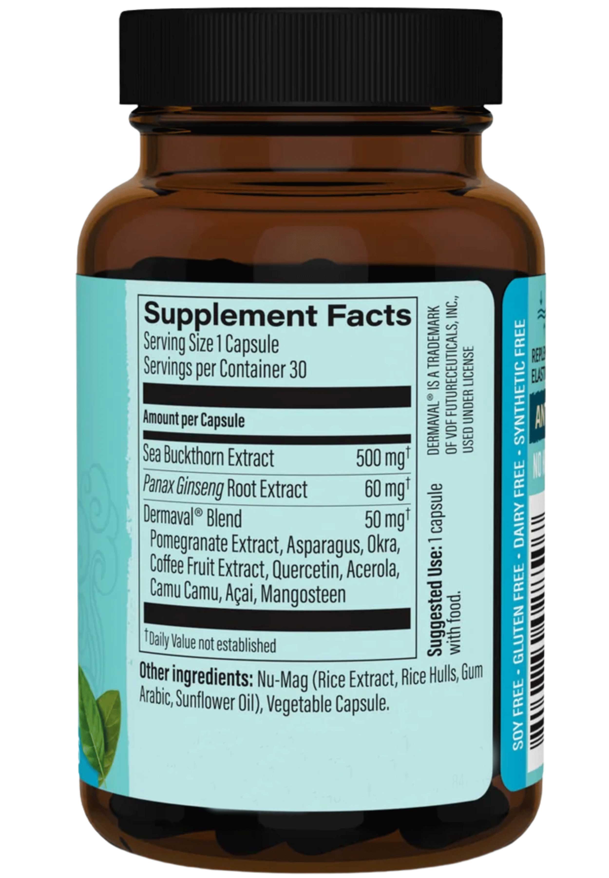 Sunwarrior Collagen Protector Ingredients