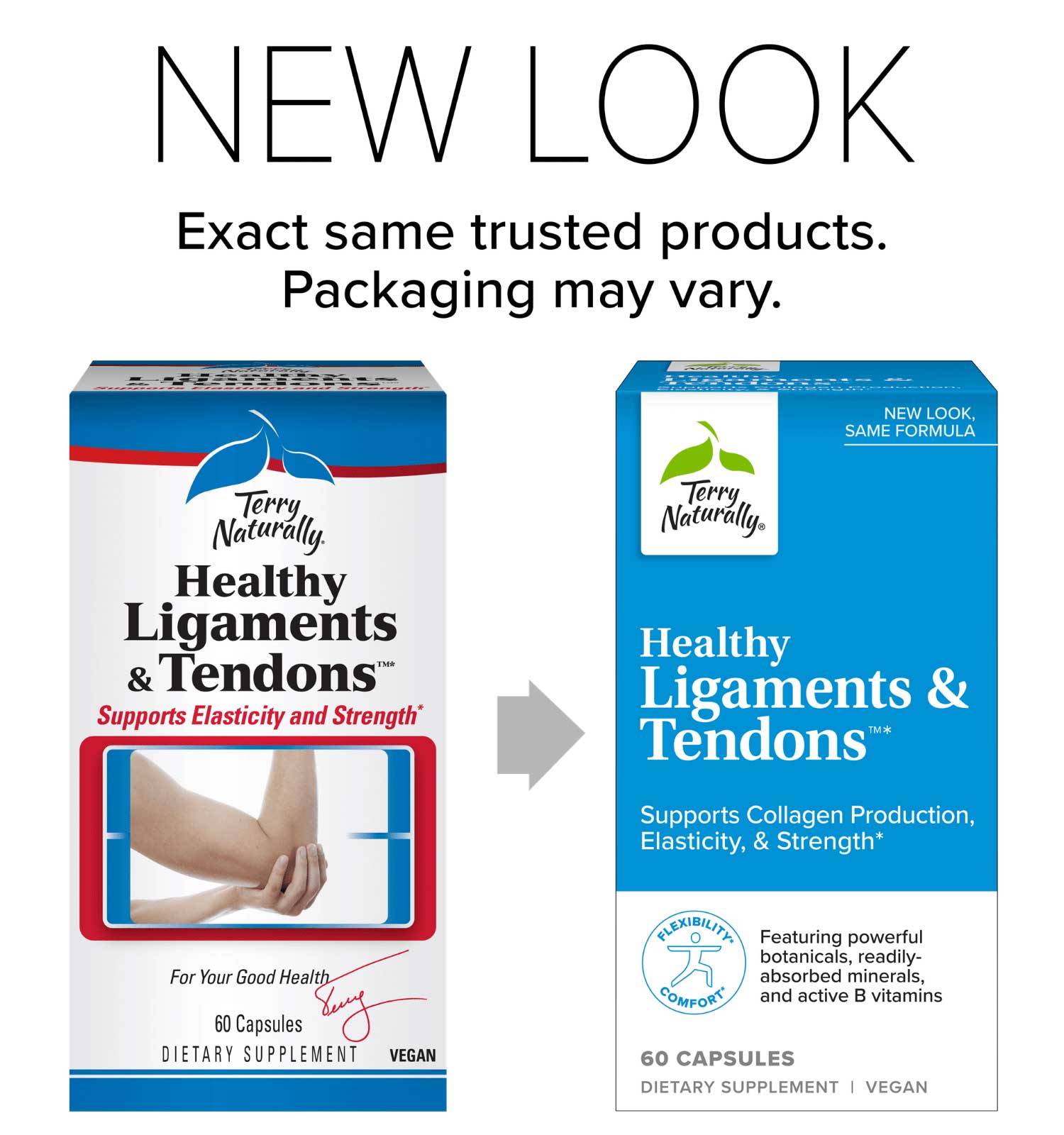 Terry Naturally Healthy Ligaments & Tendons New Look