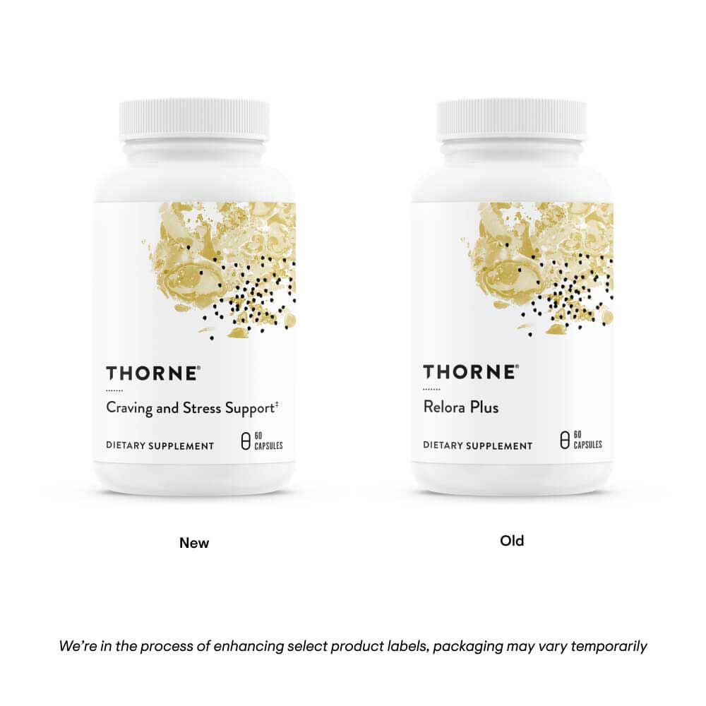 Thorne Research Craving and Stress Support (Formerly Relora Plus) New Look