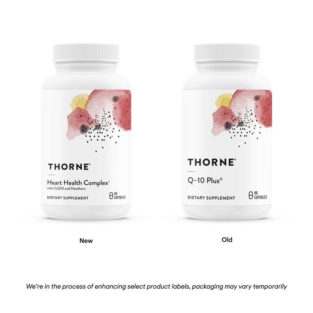 Thorne Research Heart Health Complex (Formerly Q10 Plus) New Look