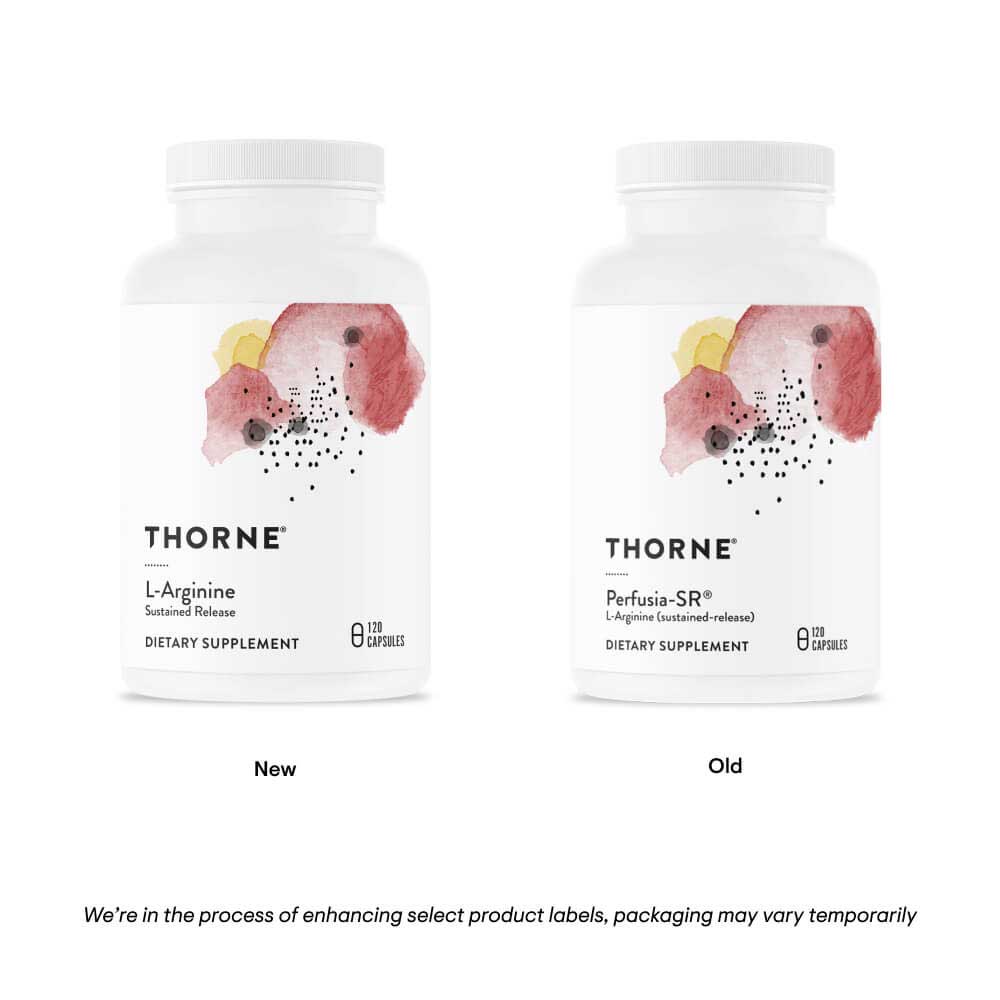 Thorne Research L-Arginine - Sustained Release (Formerly Perfusia-SR) New Look