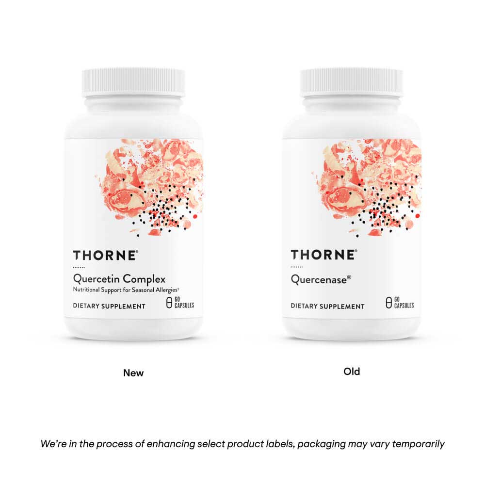 Thorne Research Quercetin Complex (formerly Quercenase) New Look