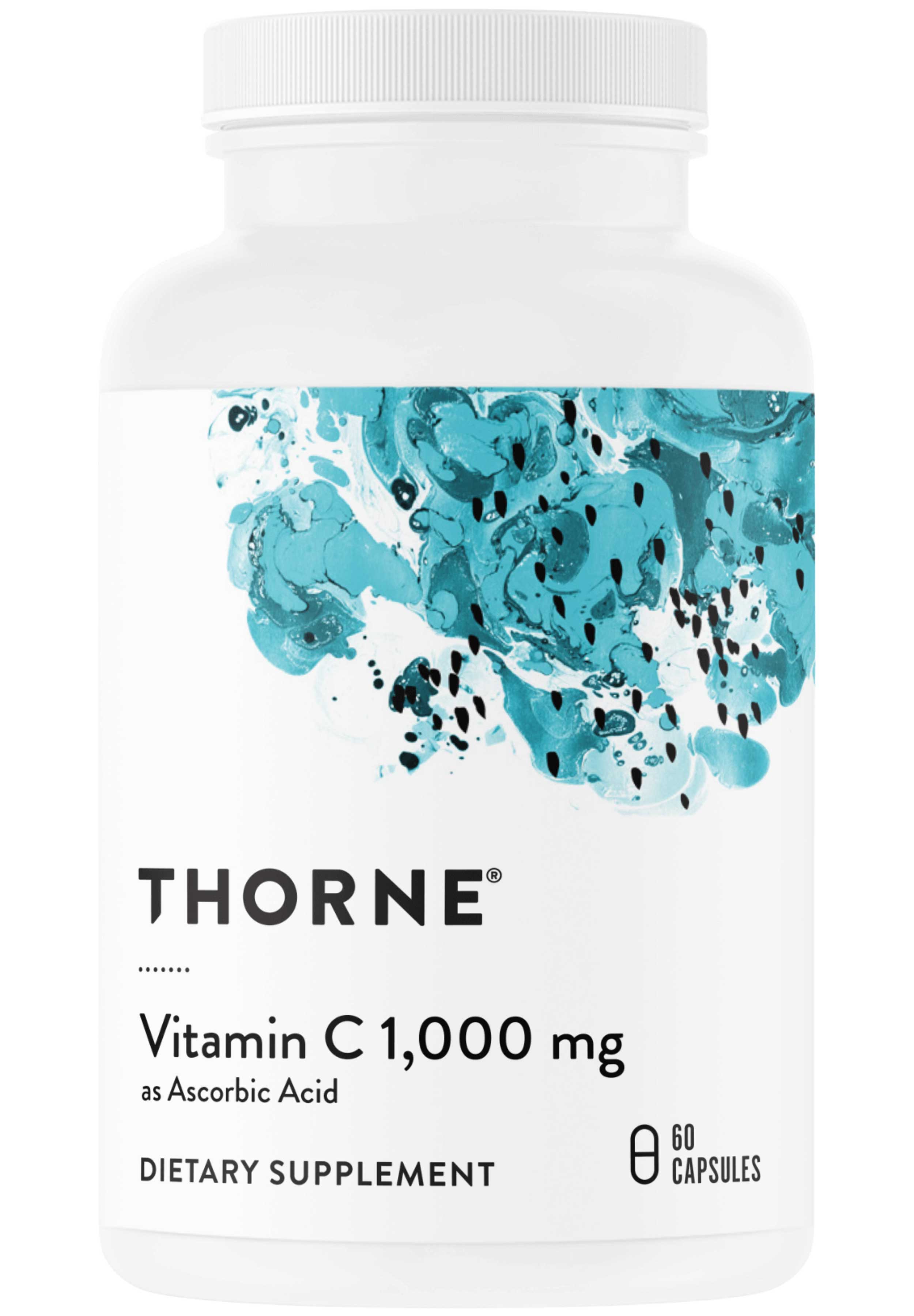 Thorne Research Vitamin C 1,000 mg (Formerly Ascorbic Acid)