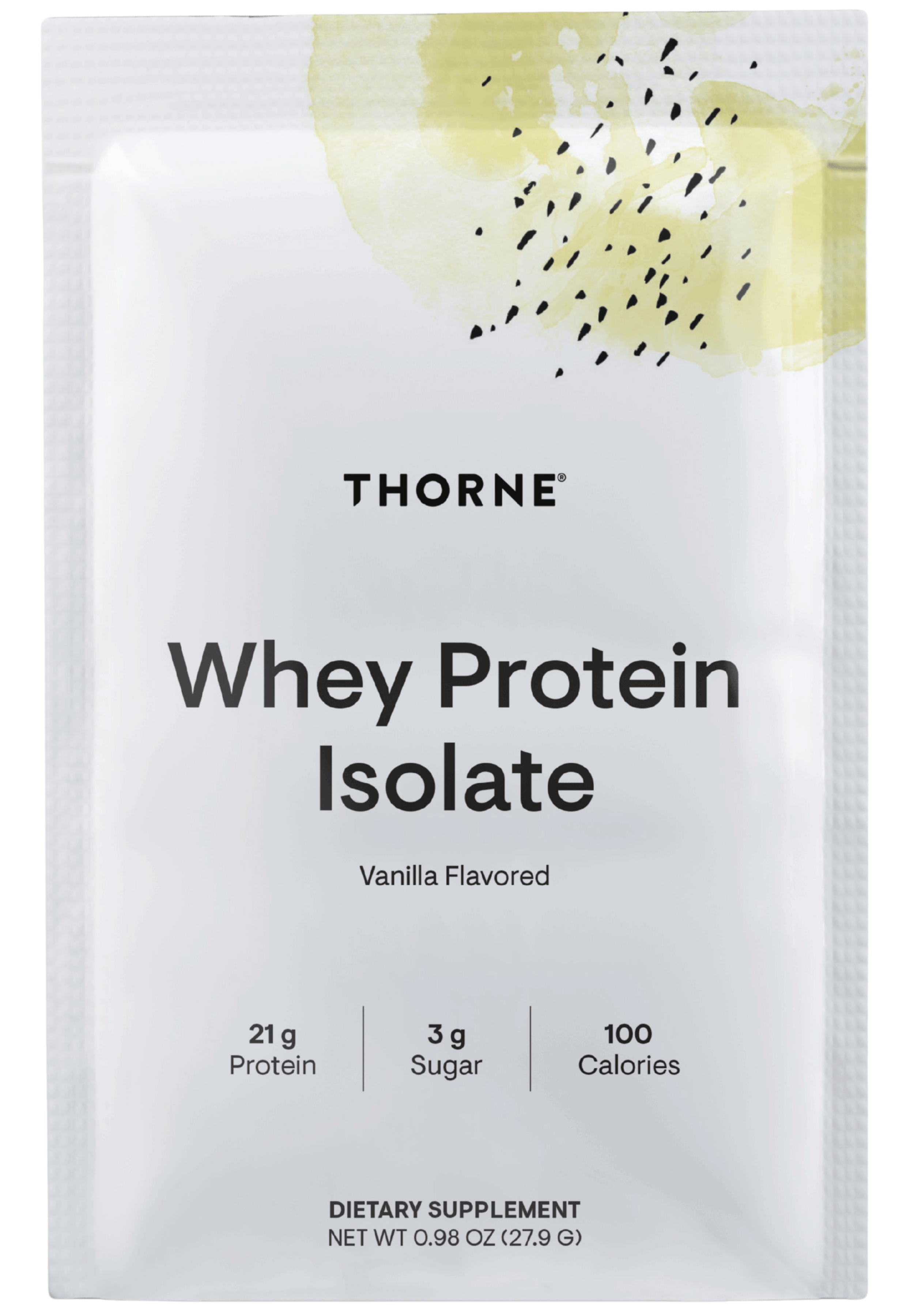Thorne Research Whey Protein Isolate Travel Packs