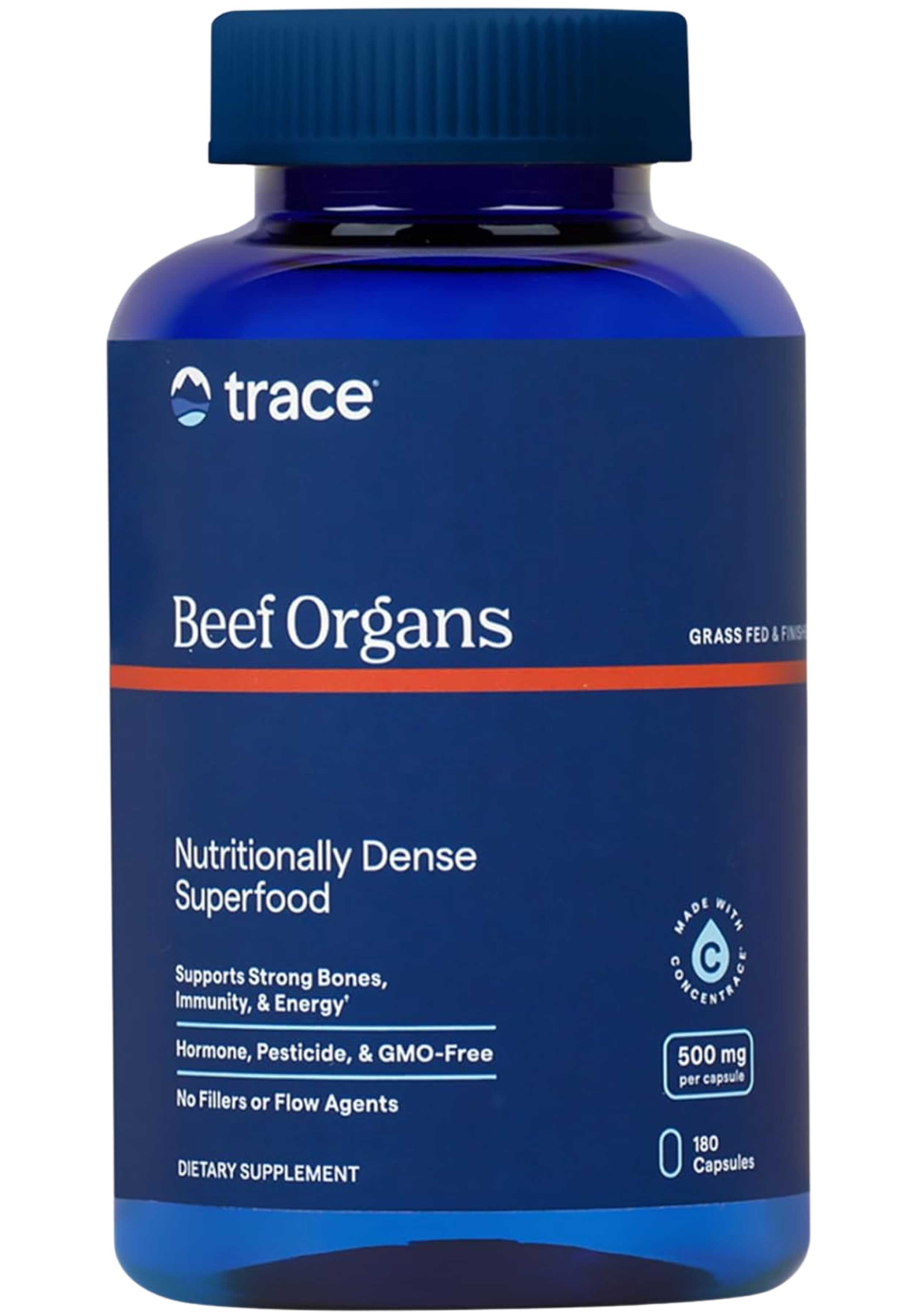 Trace Minerals Research Beef Organs Capsules
