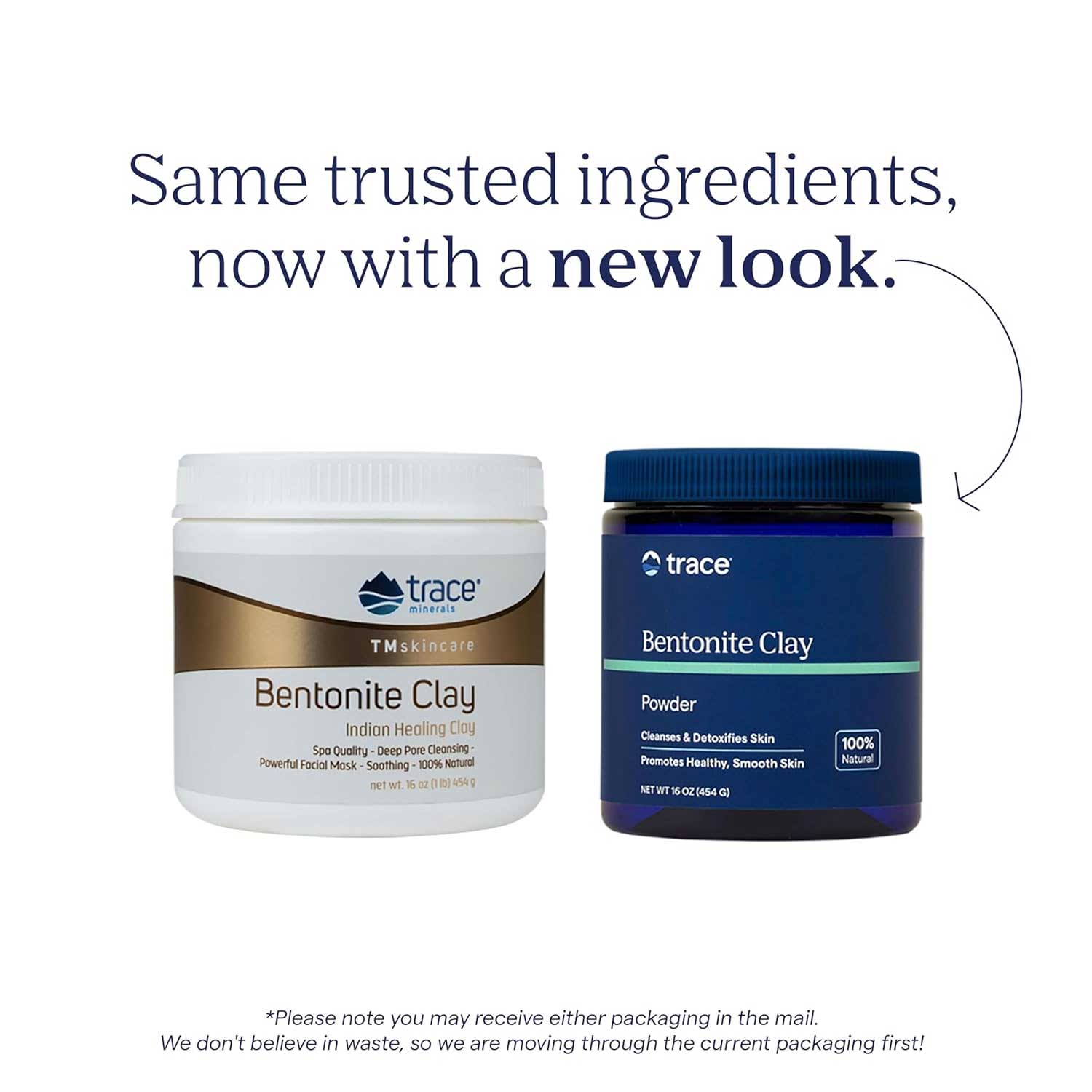 Trace Minerals Research Bentonite Clay Powder New Look