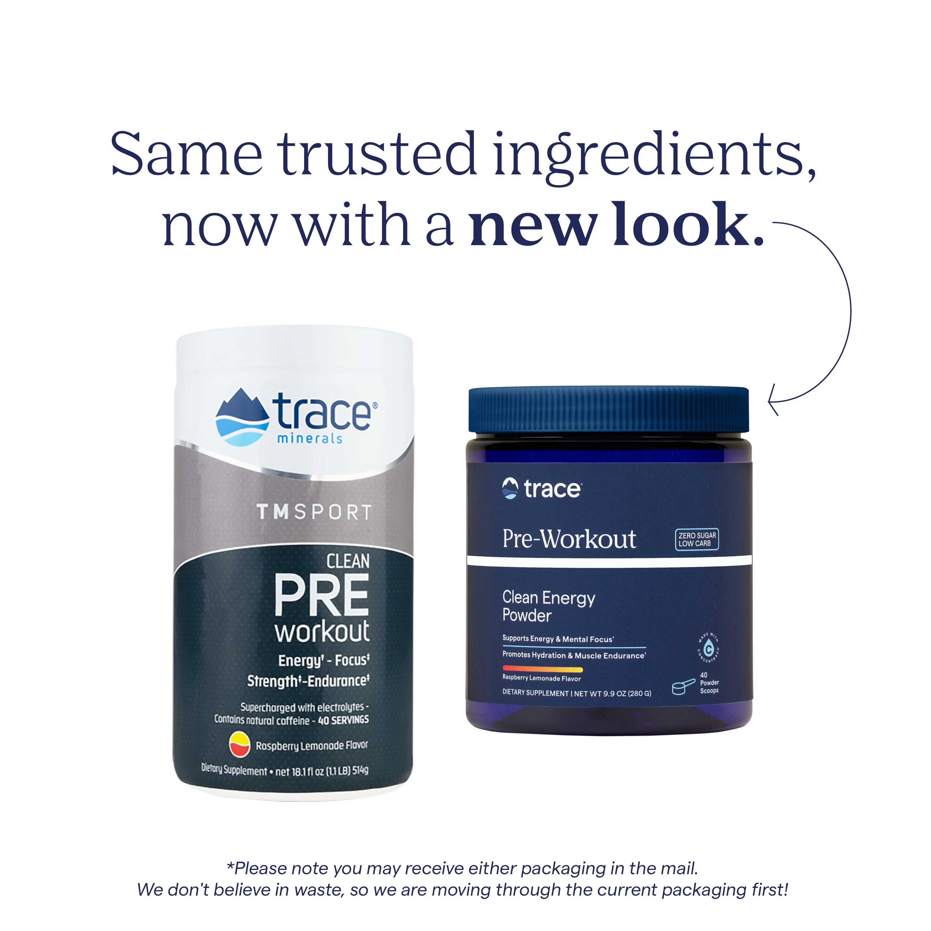 Trace Minerals Research Clean Pre Workout (Formerly TMRFIT Series Clean Pre Workout) New Look