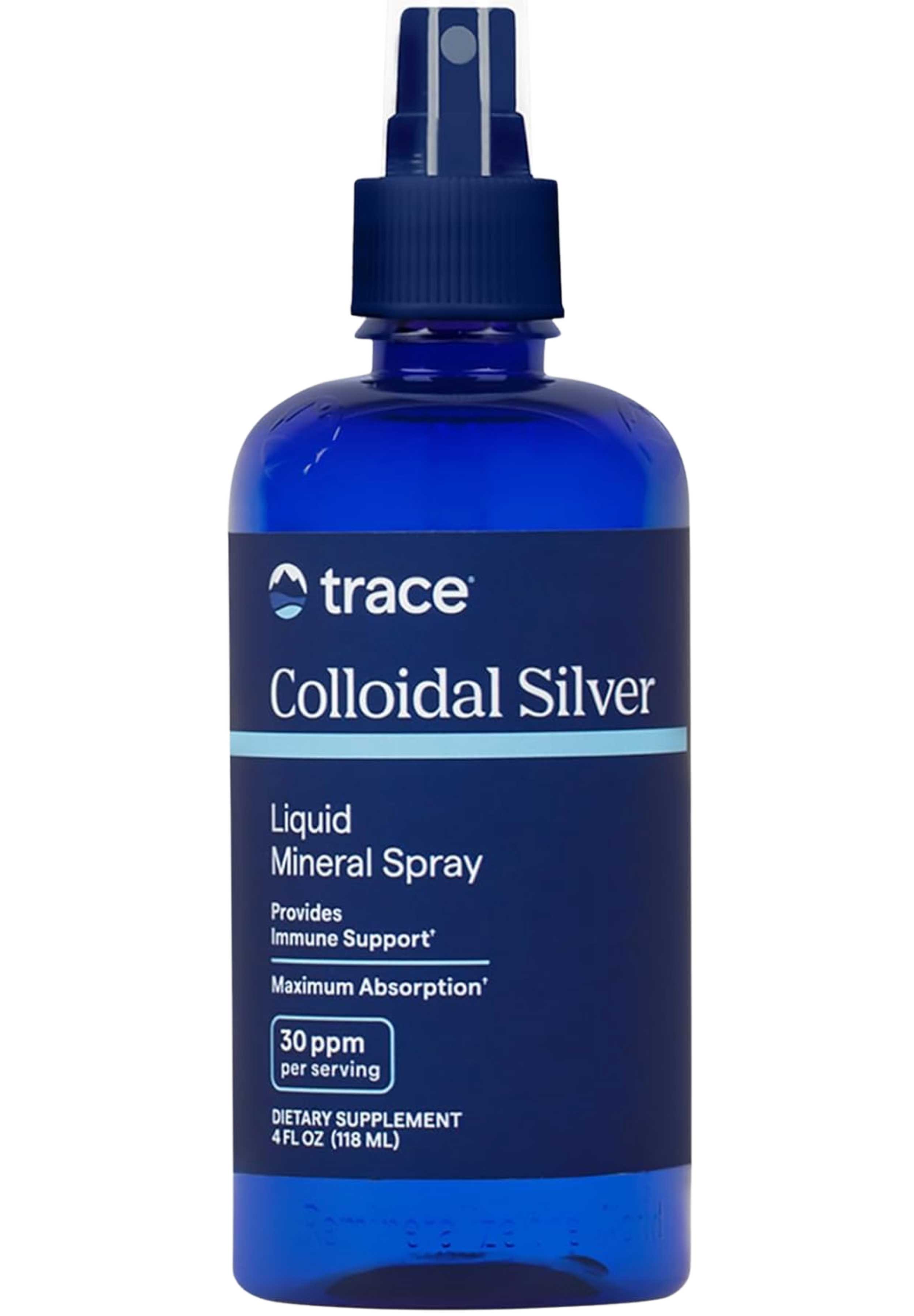 Trace Minerals Research Colloidal Silver Spray 30 ppm