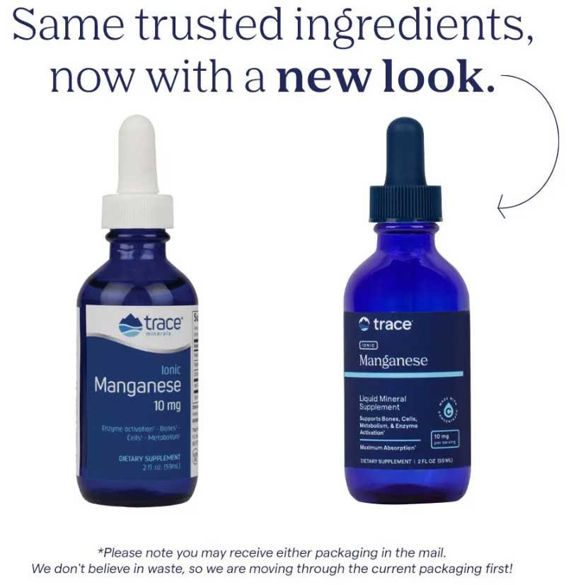 Trace Minerals Research Ionic Manganese New Look