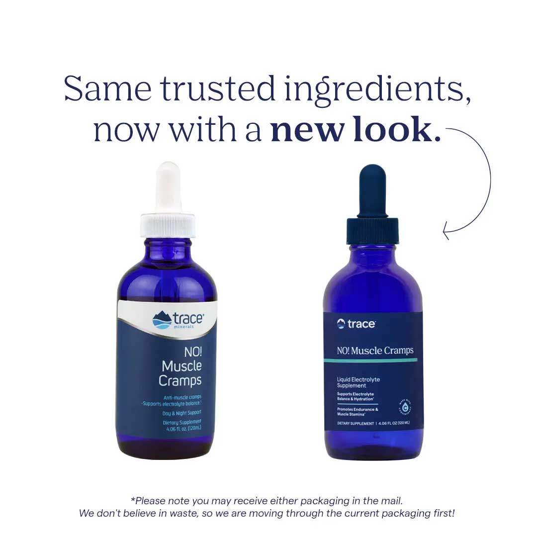 Trace Minerals Research No! Muscle Cramps New Look