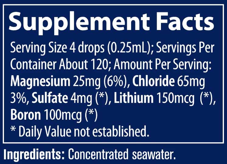 Trace Minerals Research Optimal-pH Ingredients