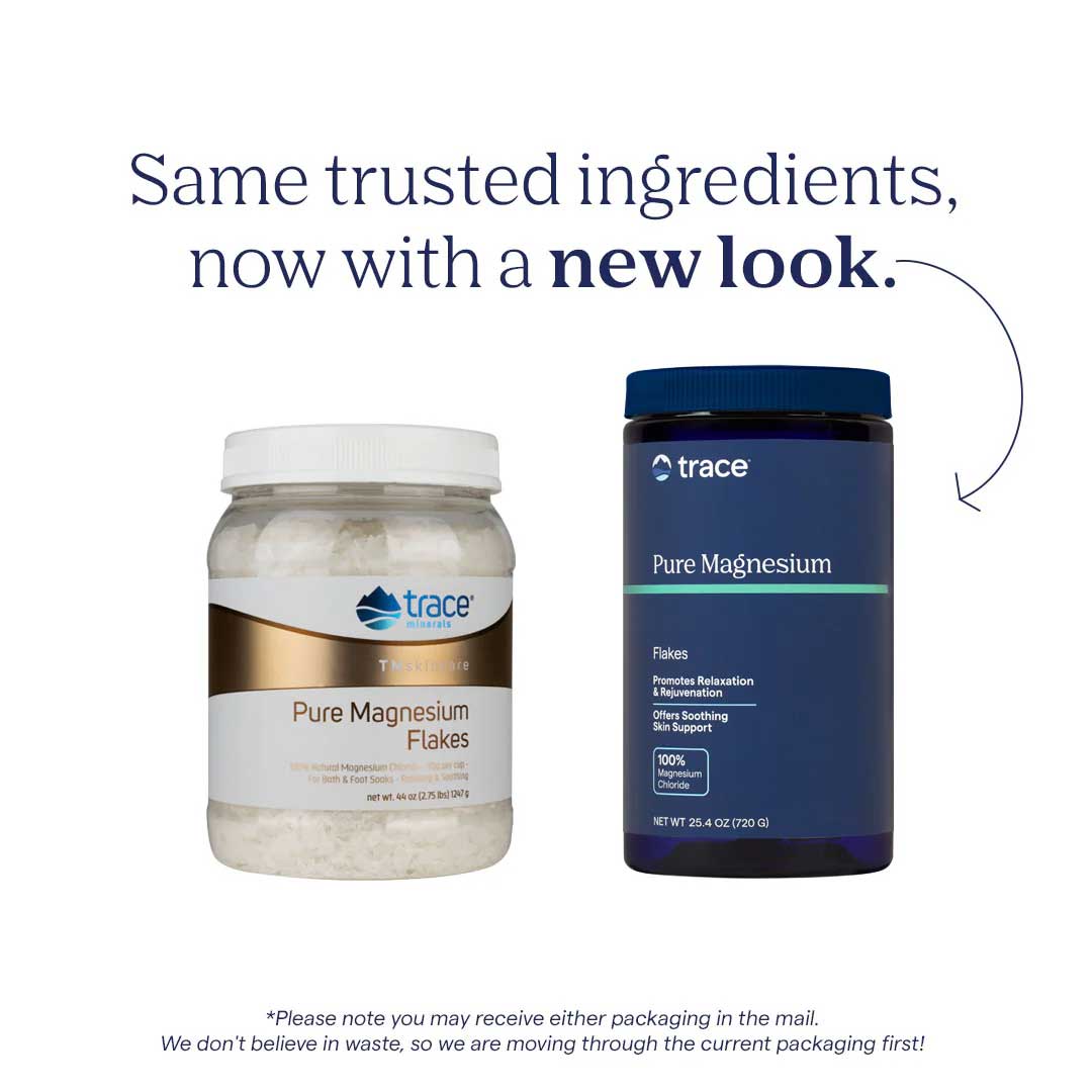 Trace Minerals Research Pure Magnesium Flakes New Look