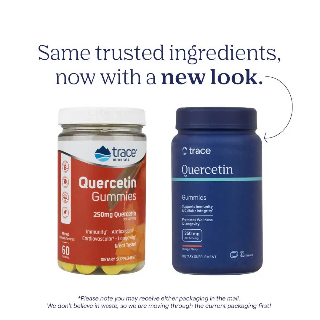 Trace Minerals Research Quercetin Gummies 250 mg New Look