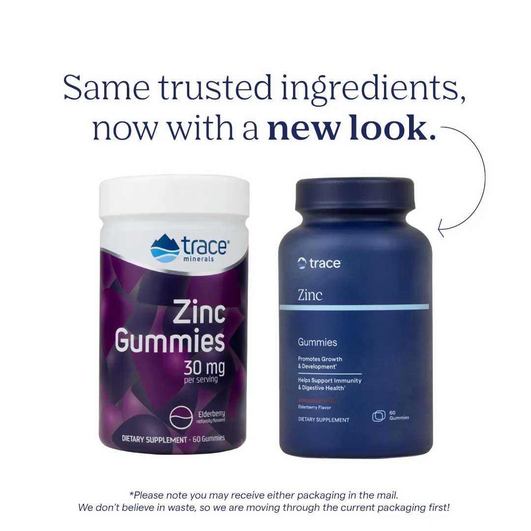 Trace Minerals Research Zinc Gummies New Look