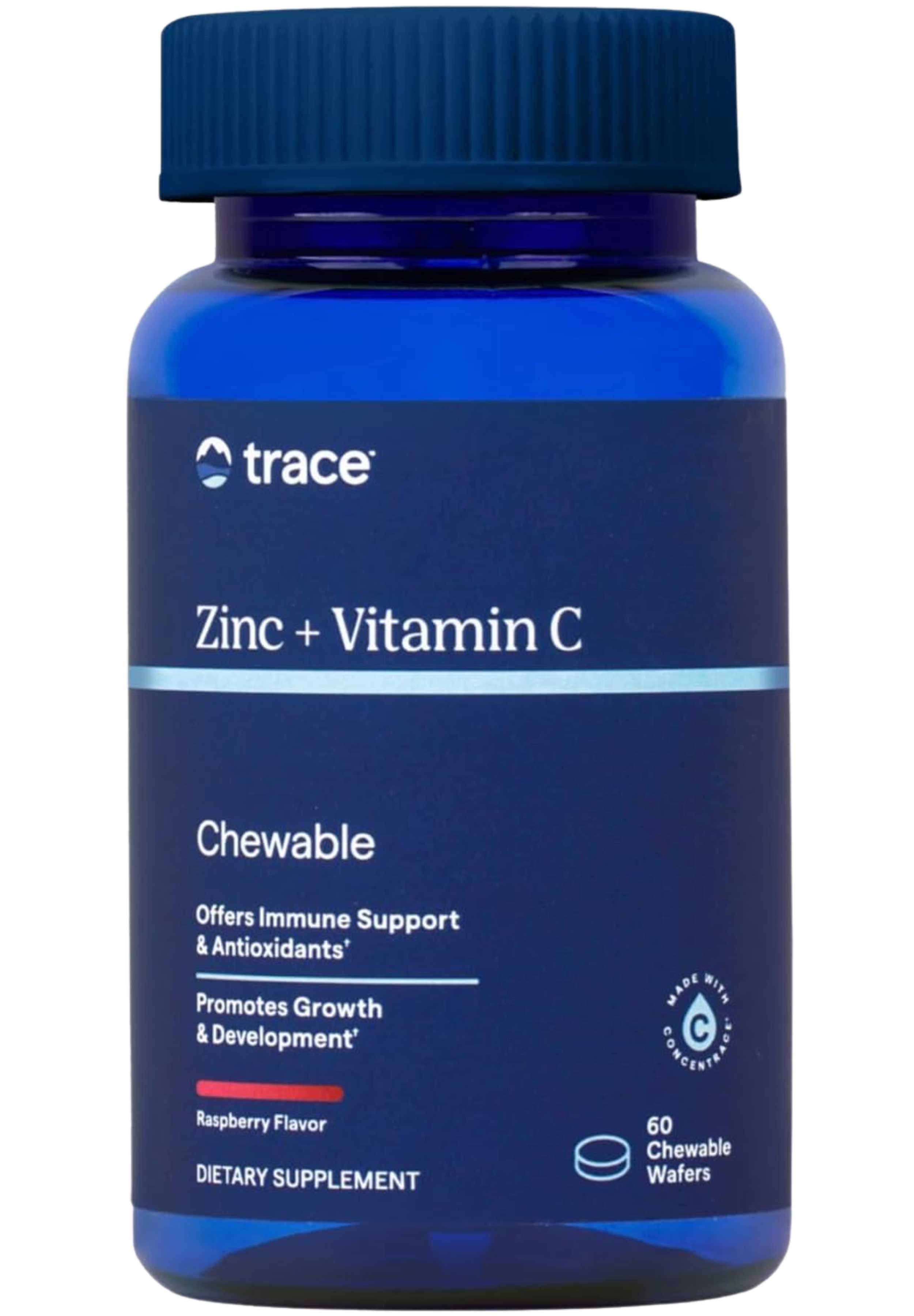 Trace Minerals Research Zinc + Vitamin C Chewable