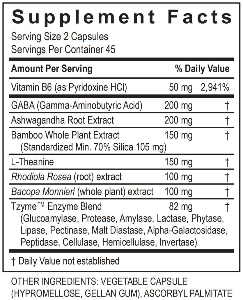 Transformation Enzyme ReZen Transcendence Ingredients