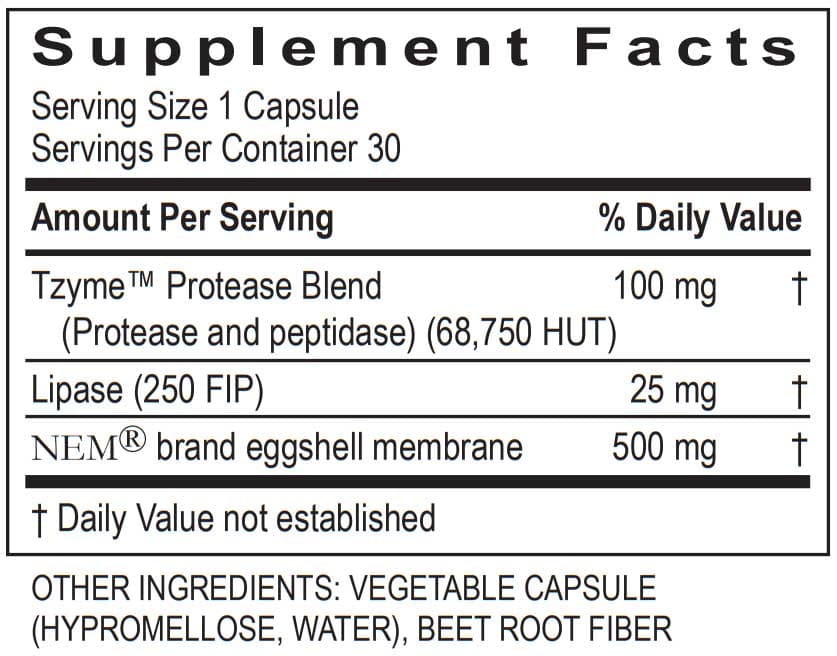 Transformation Enzyme Joint Health Ingredients