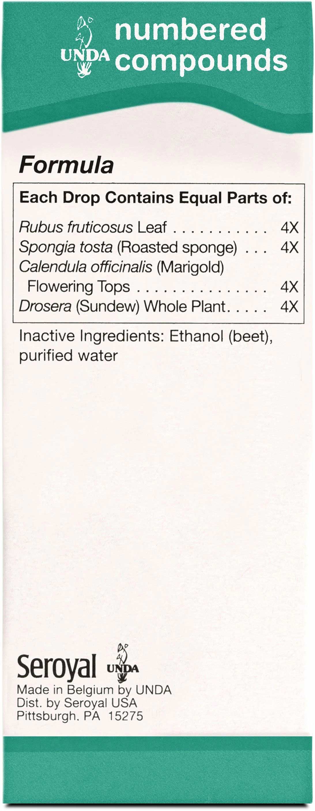 UNDA #1000 Ingredients