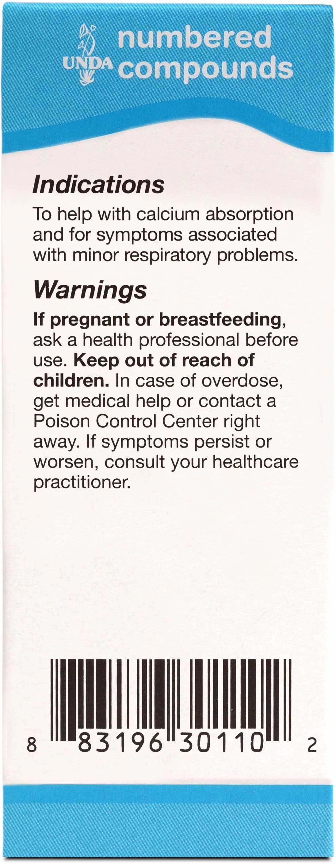 UNDA #16 Ingredients